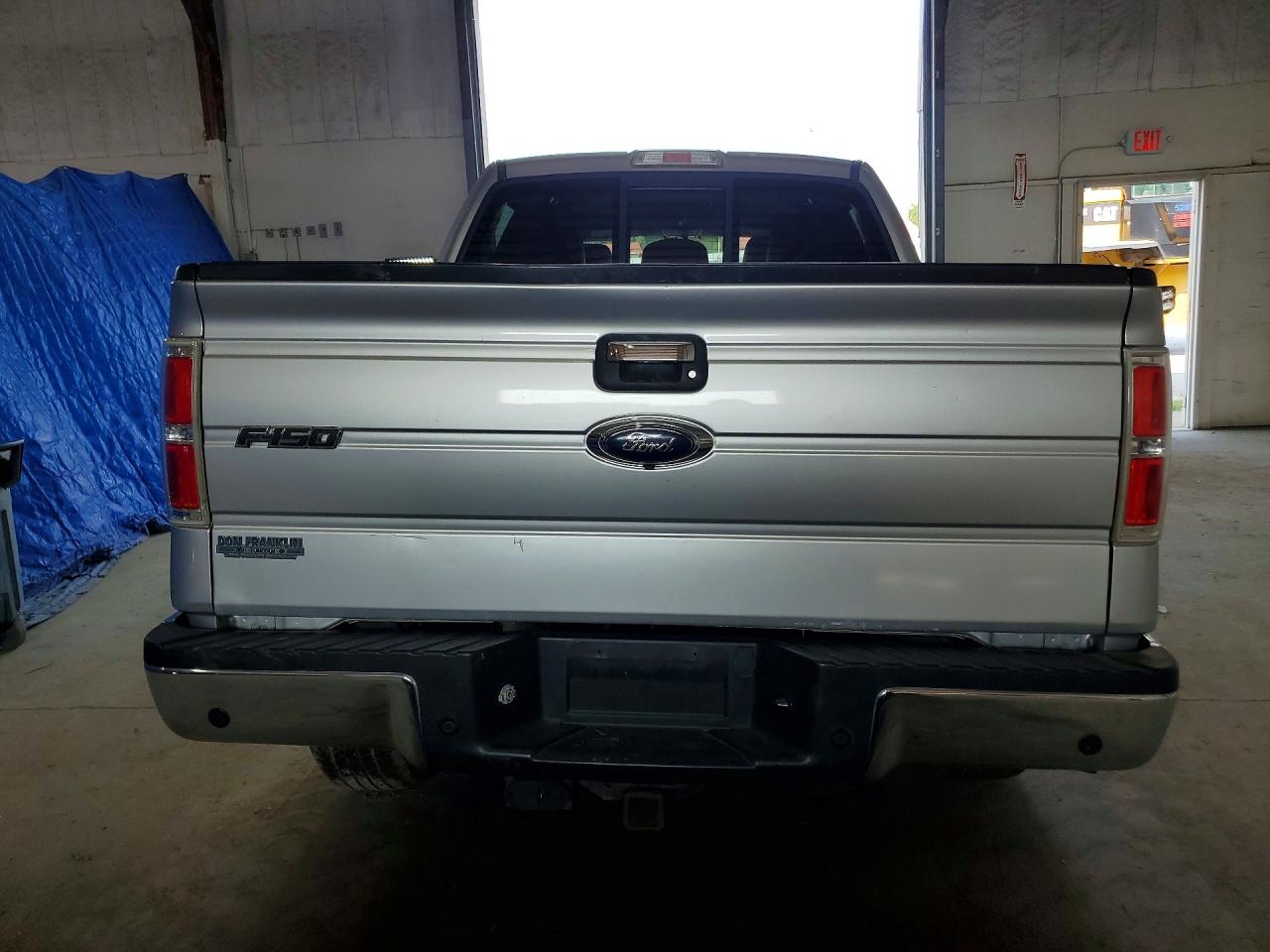 2012 Ford F150 Supercrew Silver vin: 1FTFW1ET9CFA55324