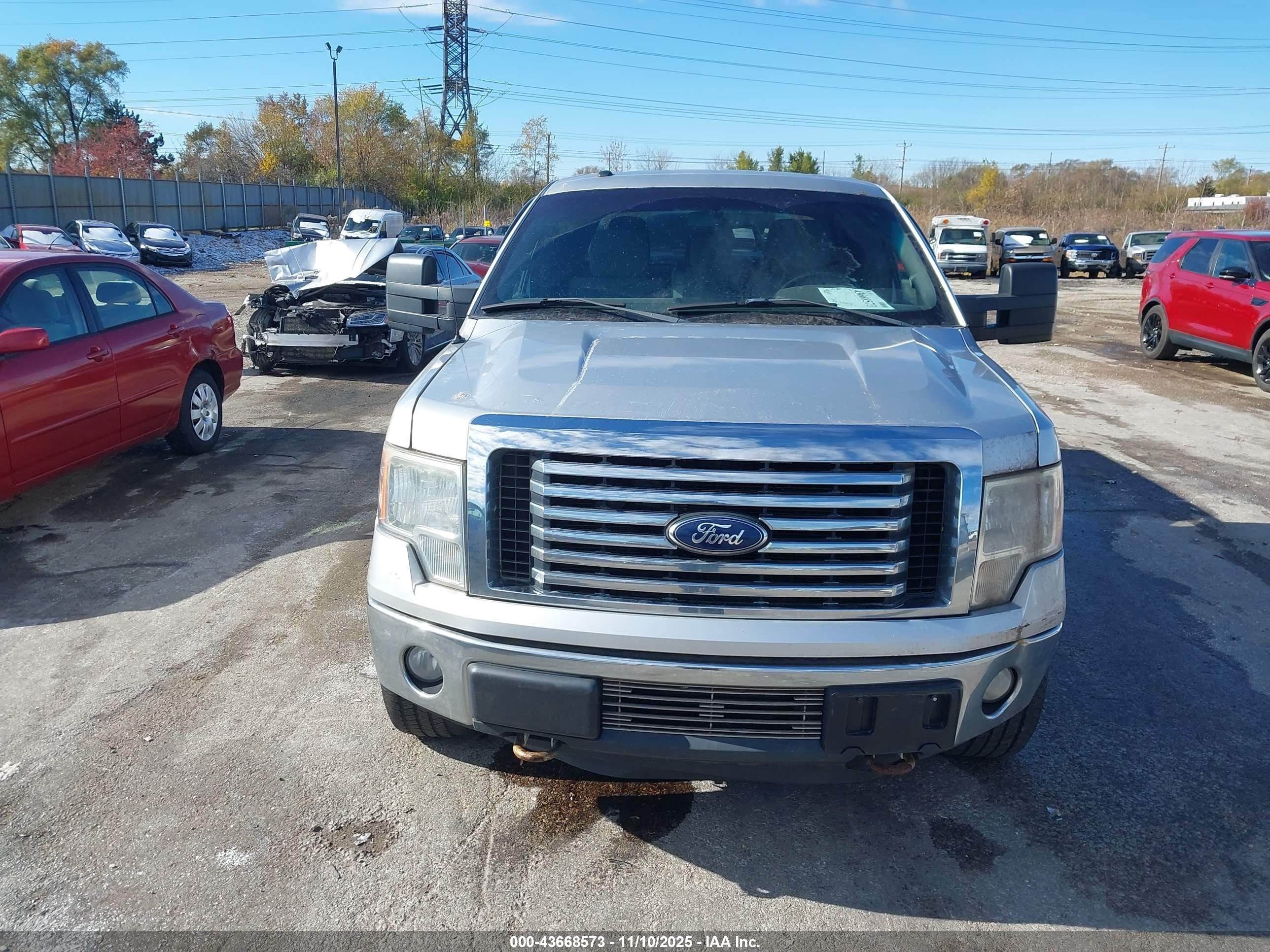 2012 Ford F-150 Xlt Silver vin: 1FTFW1ET9CFA63813