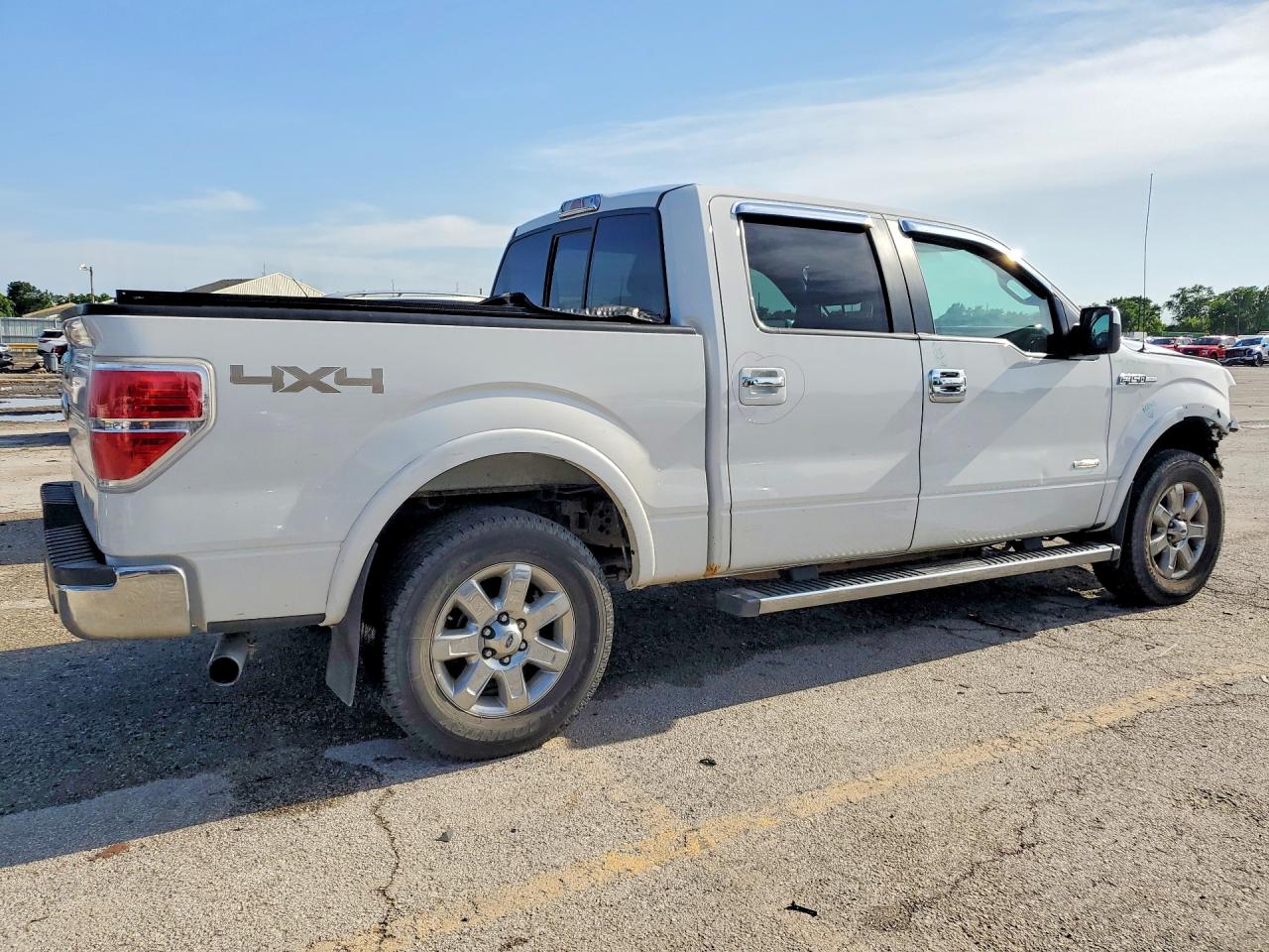 2012 Ford F150 Supercrew White vin: 1FTFW1ET9CFA94043