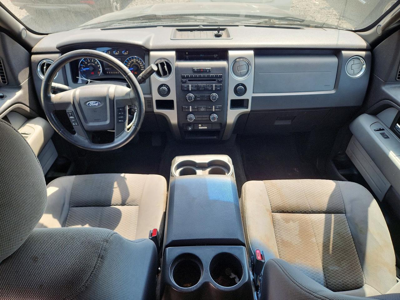 2012 Ford F150 Supercrew Black vin: 1FTFW1ET9CFB13397