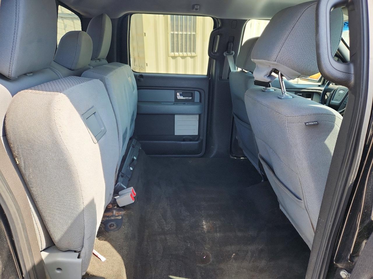 2012 Ford F150 Supercrew Black vin: 1FTFW1ET9CFB13397