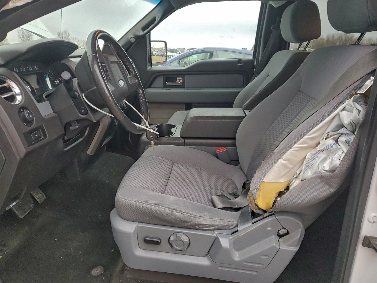 2012 Ford F150 Supercrew White vin: 1FTFW1ET9CFB13402