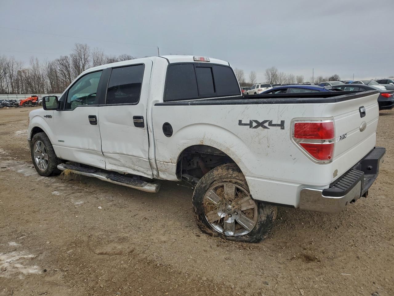 2012 Ford F150 Supercrew White vin: 1FTFW1ET9CFB13402