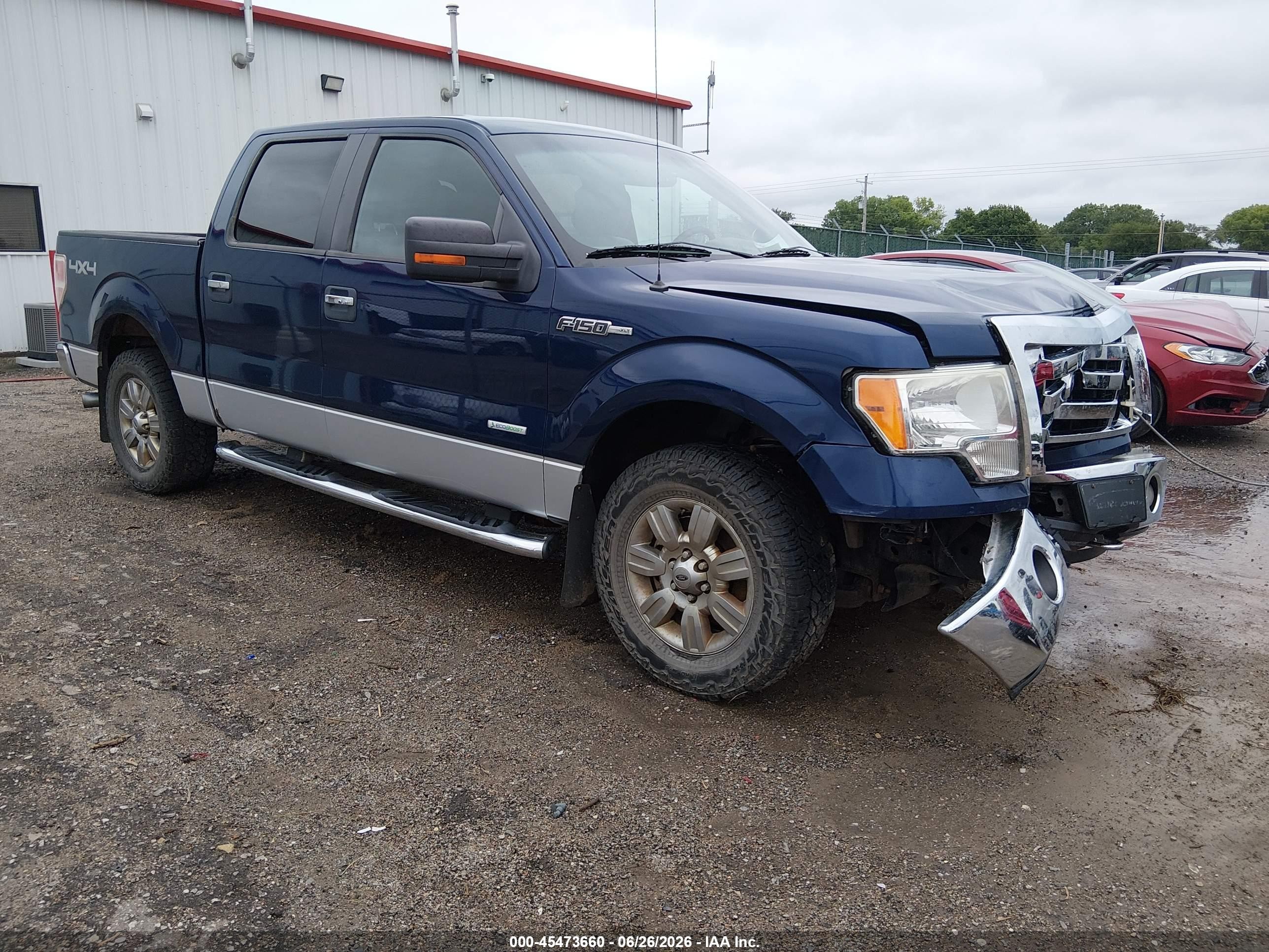 2012 Ford F-150 Fx4/king Ranch/lariat/platinum/xl/xlt Синий vin: 1FTFW1ET9CFB42821