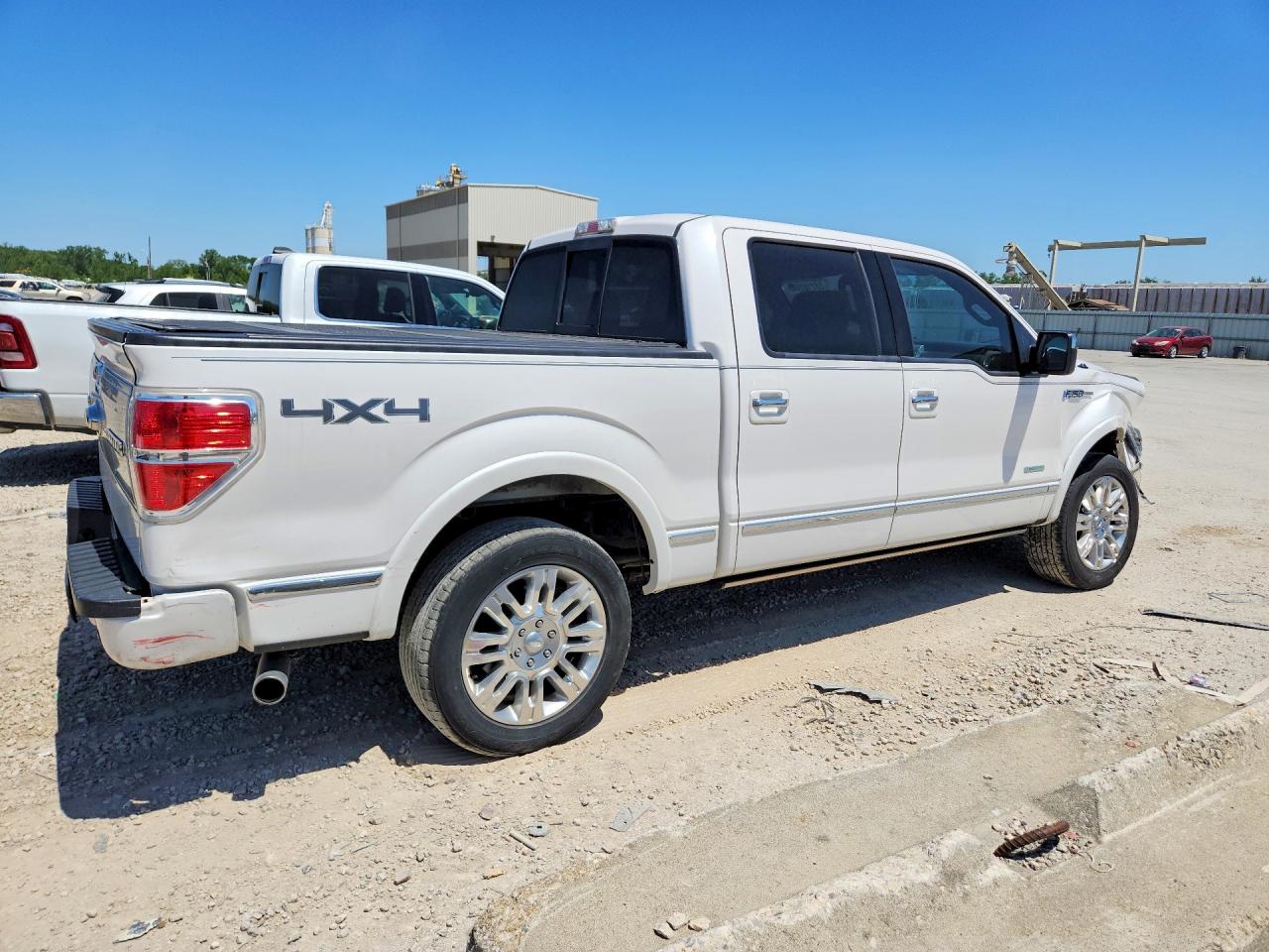 2012 Ford F150 Supercrew Белый vin: 1FTFW1ET9CFB72644