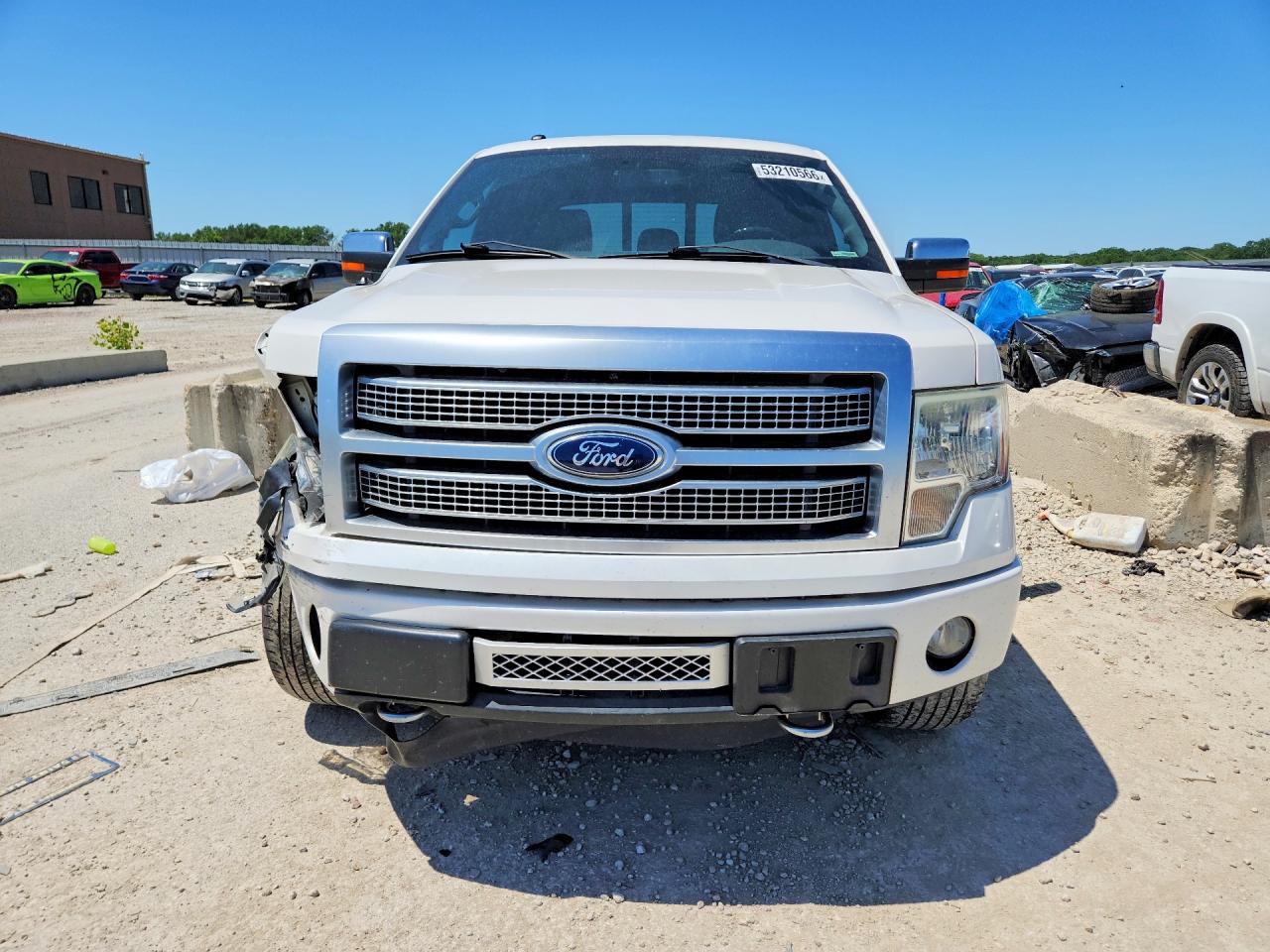 2012 Ford F150 Supercrew Белый vin: 1FTFW1ET9CFB72644