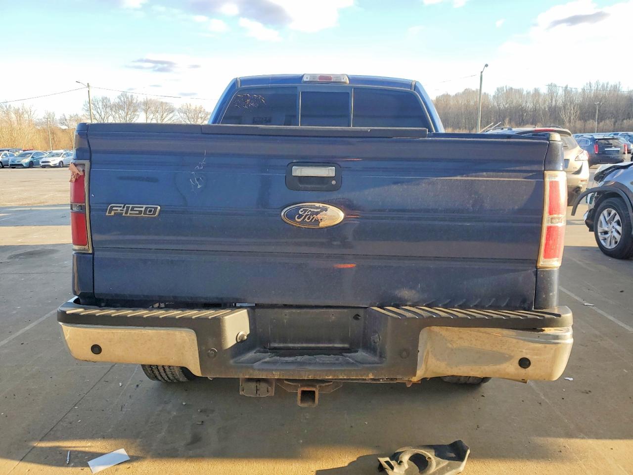2012 Ford F150 Supercrew Blue vin: 1FTFW1ET9CFB82252
