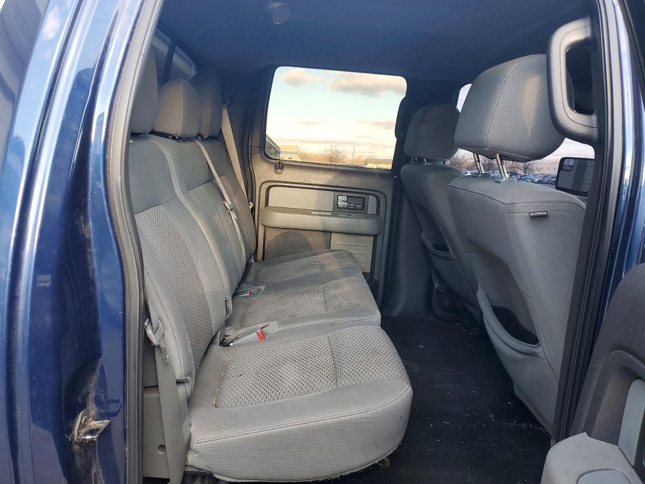 2012 Ford F150 Supercrew Blue vin: 1FTFW1ET9CFB82252
