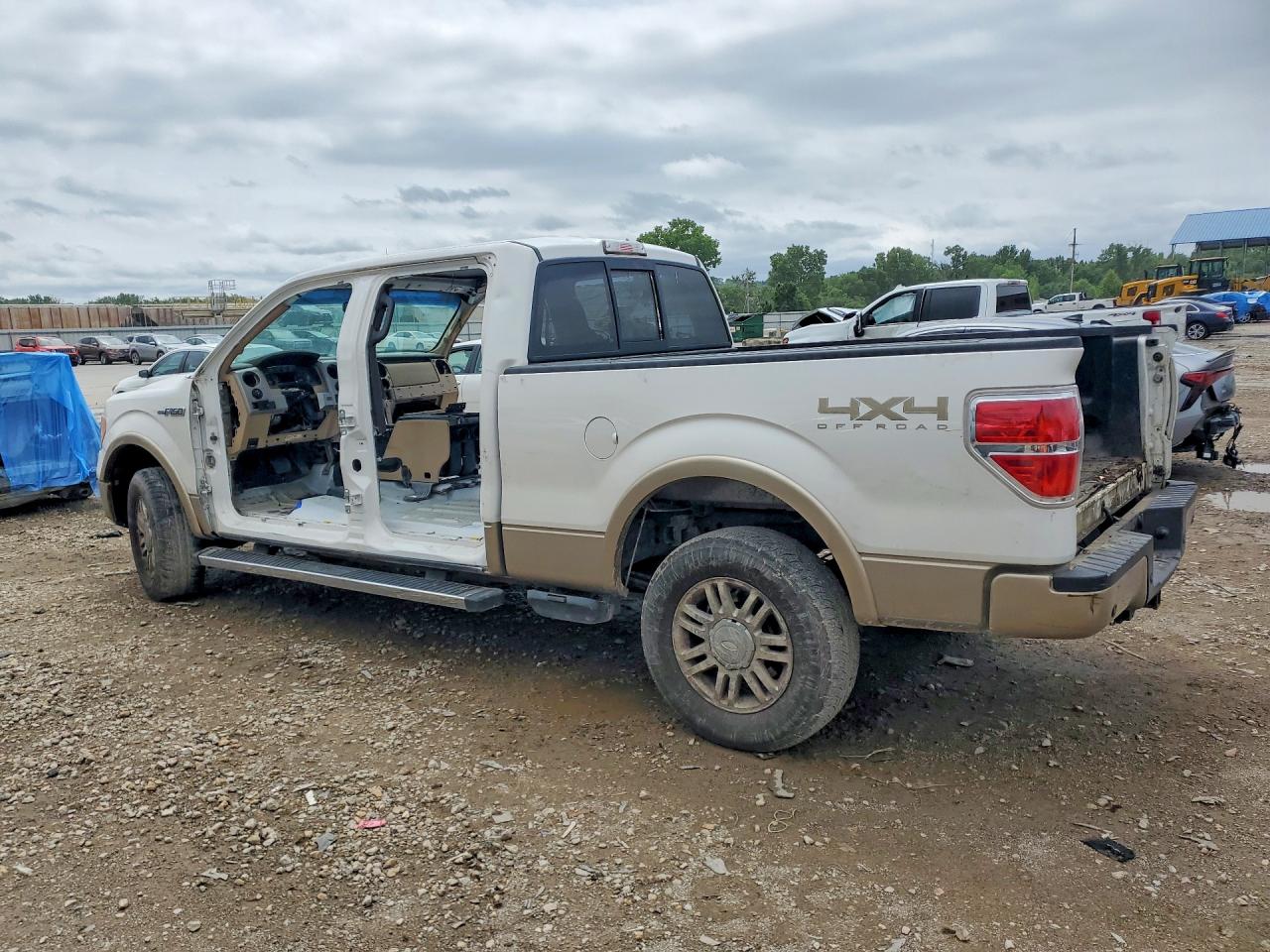 2012 Ford F150 Supercrew Белый vin: 1FTFW1ET9CFC41221