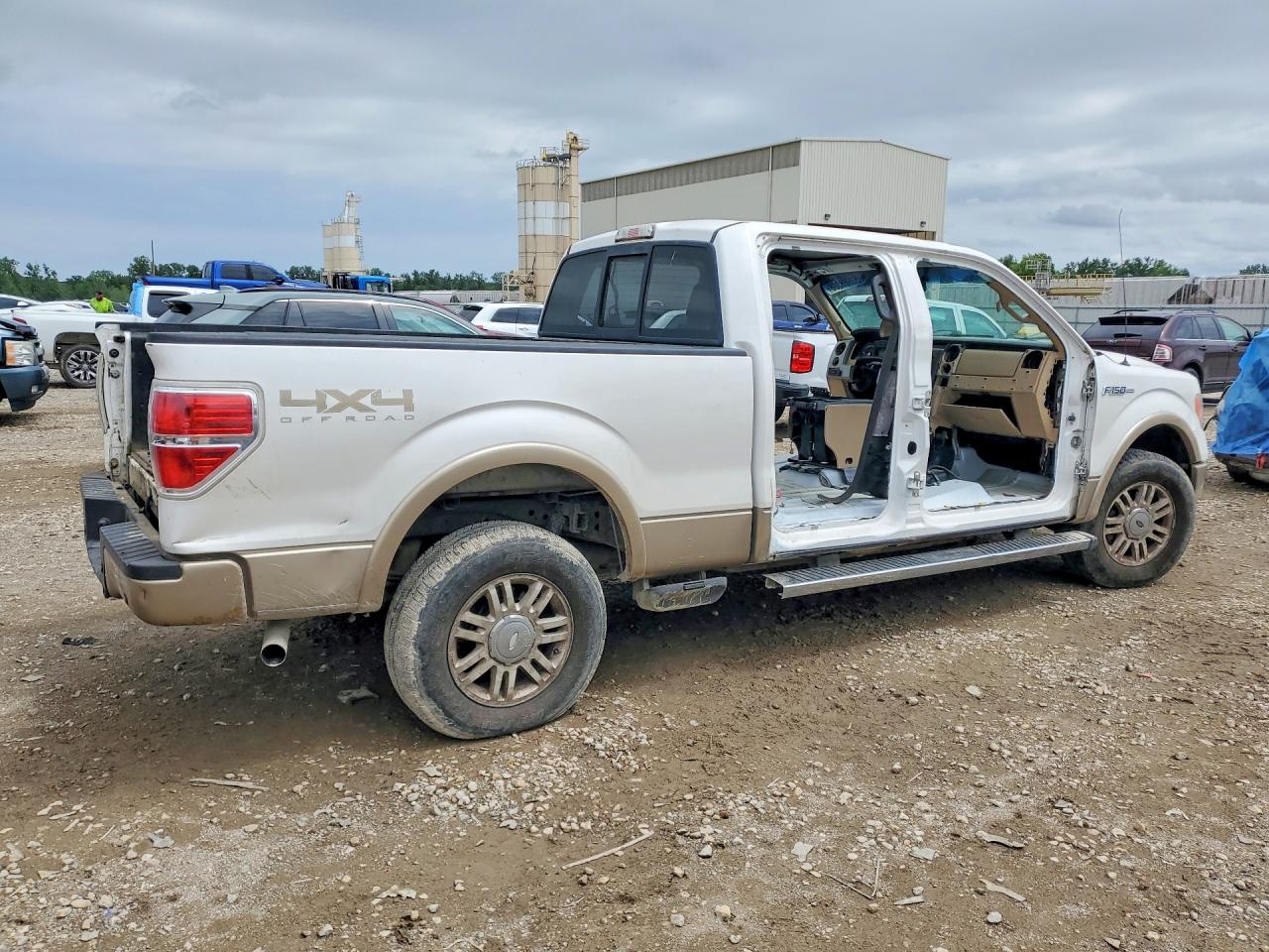 2012 Ford F150 Supercrew Белый vin: 1FTFW1ET9CFC41221