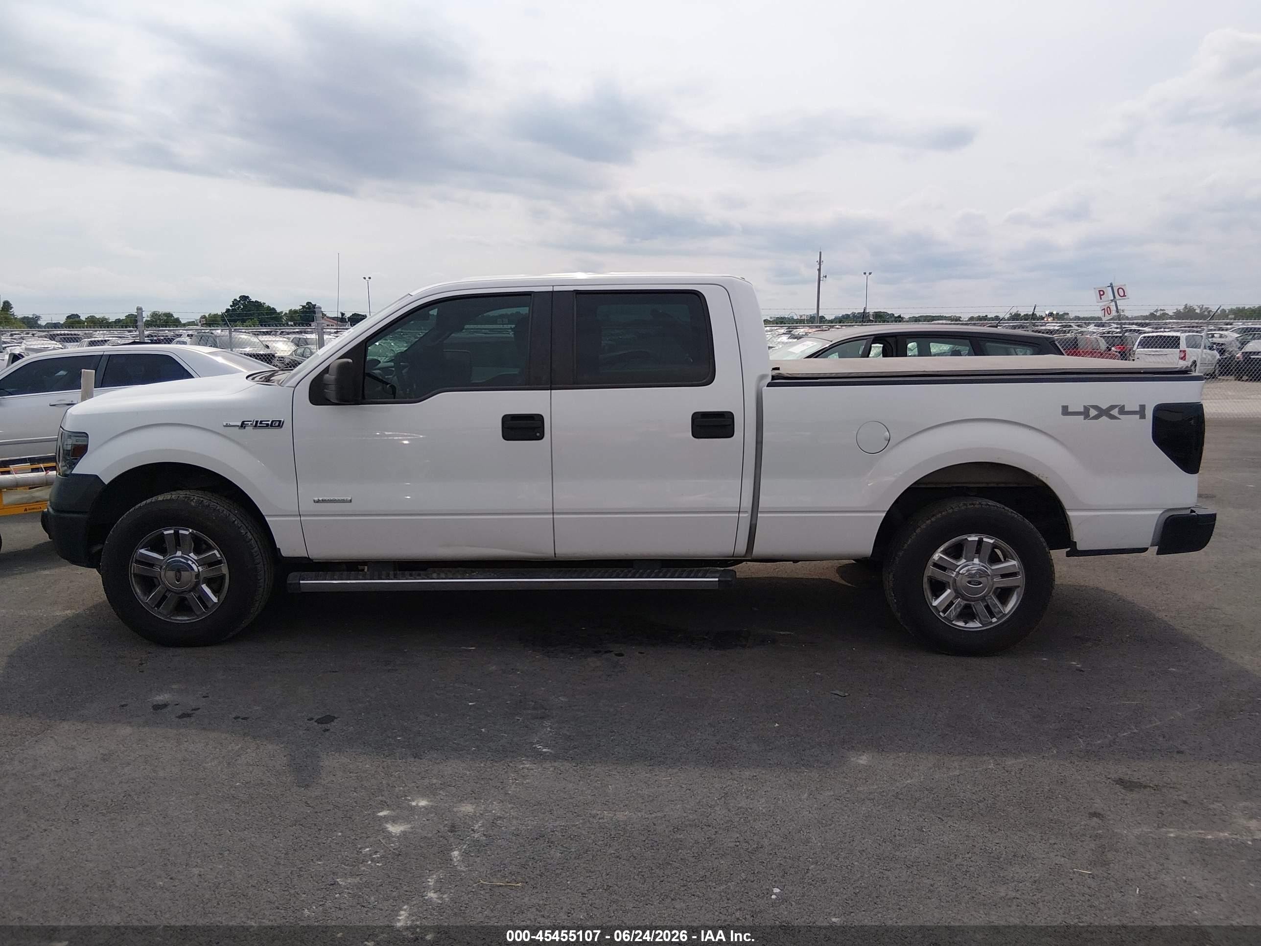 2012 Ford F-150 Fx4/king Ranch/lariat/platinum/xl/xlt White vin: 1FTFW1ET9CFC72064
