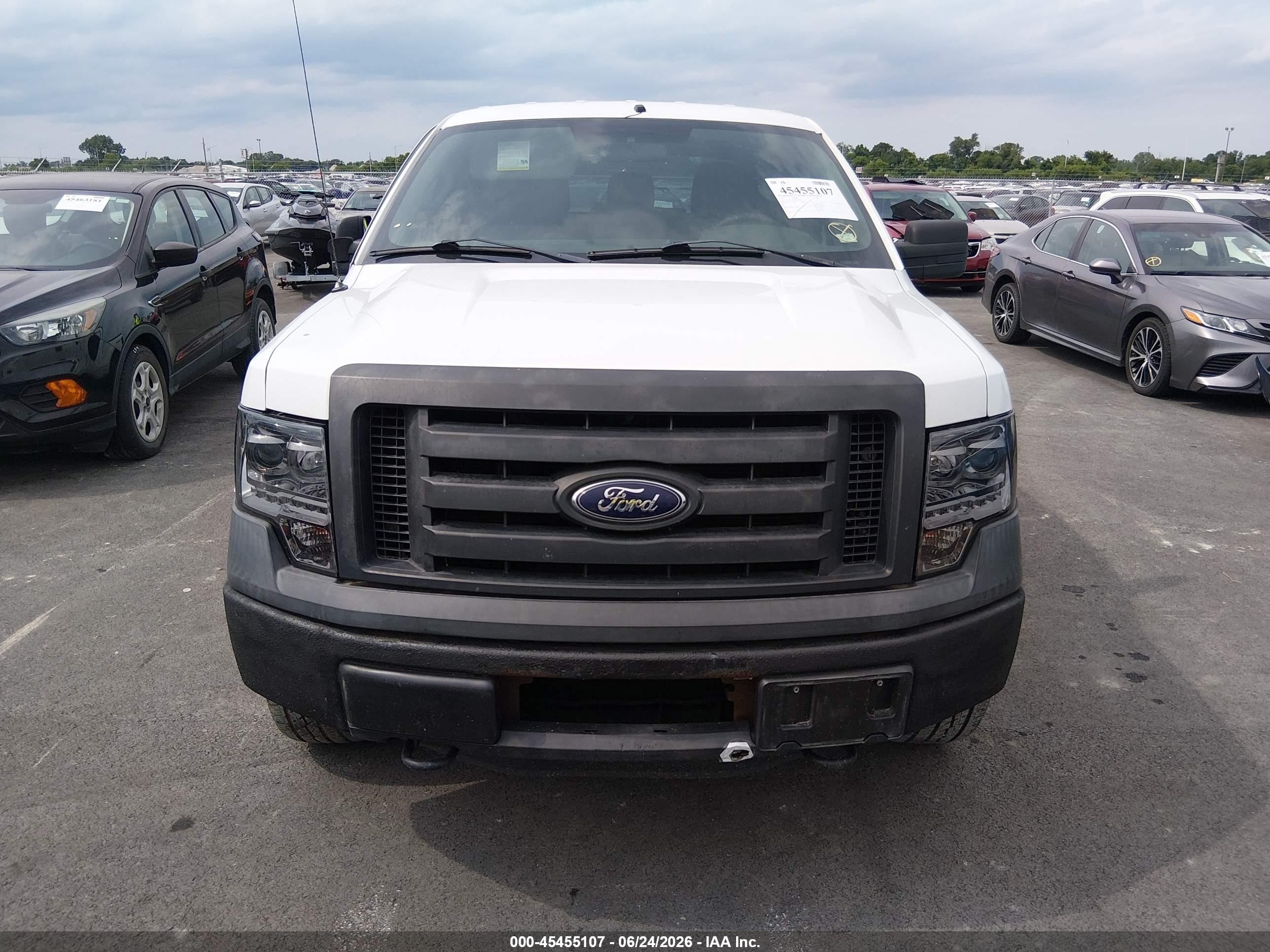 2012 Ford F-150 Fx4/king Ranch/lariat/platinum/xl/xlt White vin: 1FTFW1ET9CFC72064