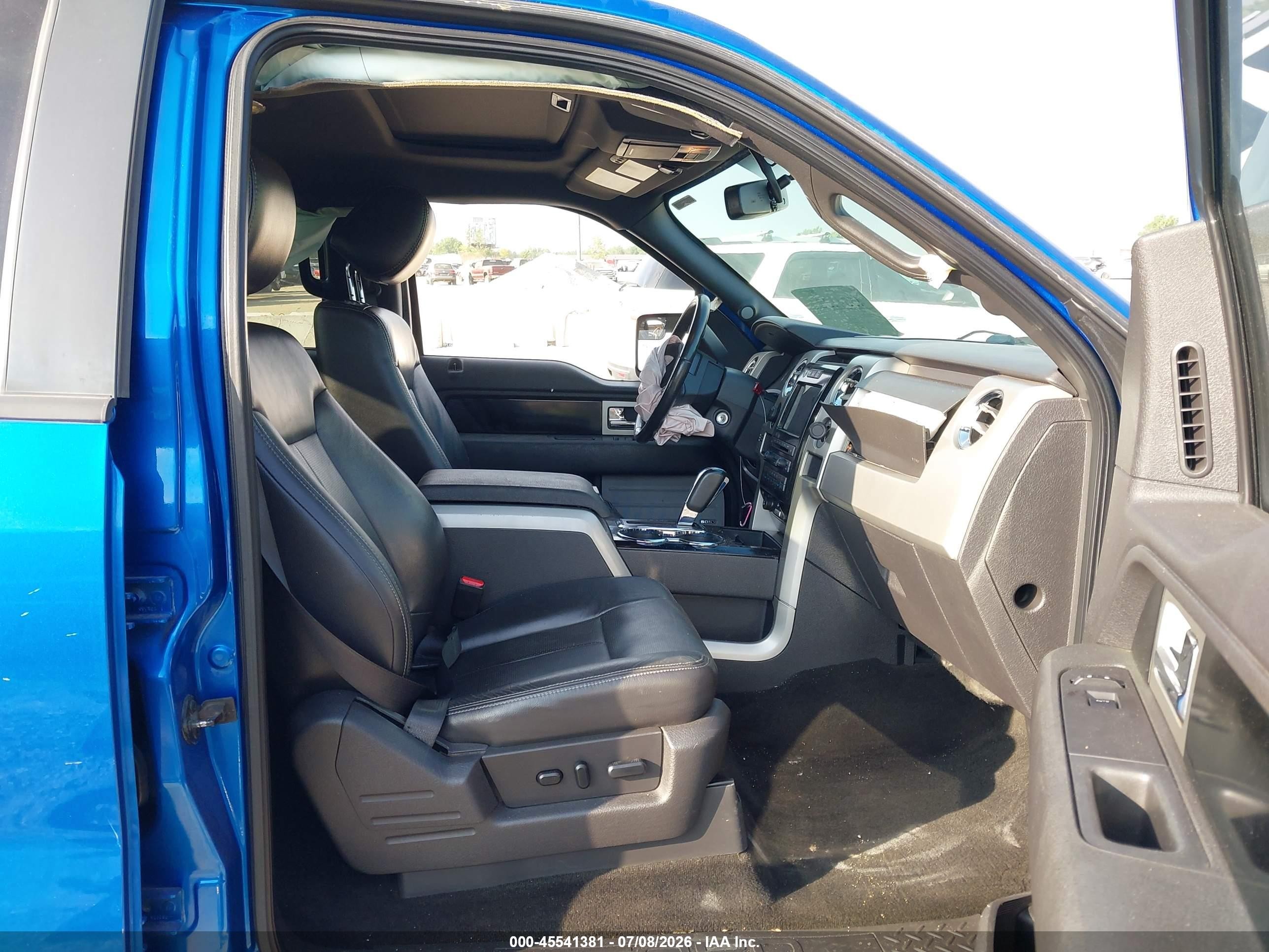 2012 Ford F-150 Fx4/king Ranch/lariat/platinum/xl/xlt Blue vin: 1FTFW1ET9CFC74459