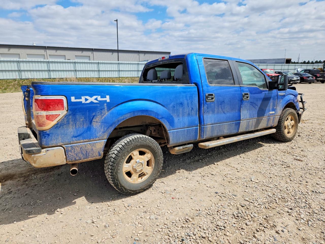 2012 Ford F150 Supercrew Blue vin: 1FTFW1ET9CKD05779