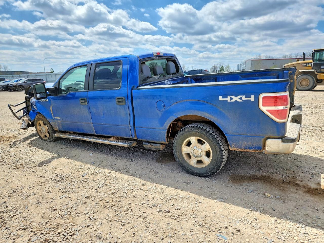 2012 Ford F150 Supercrew Blue vin: 1FTFW1ET9CKD05779