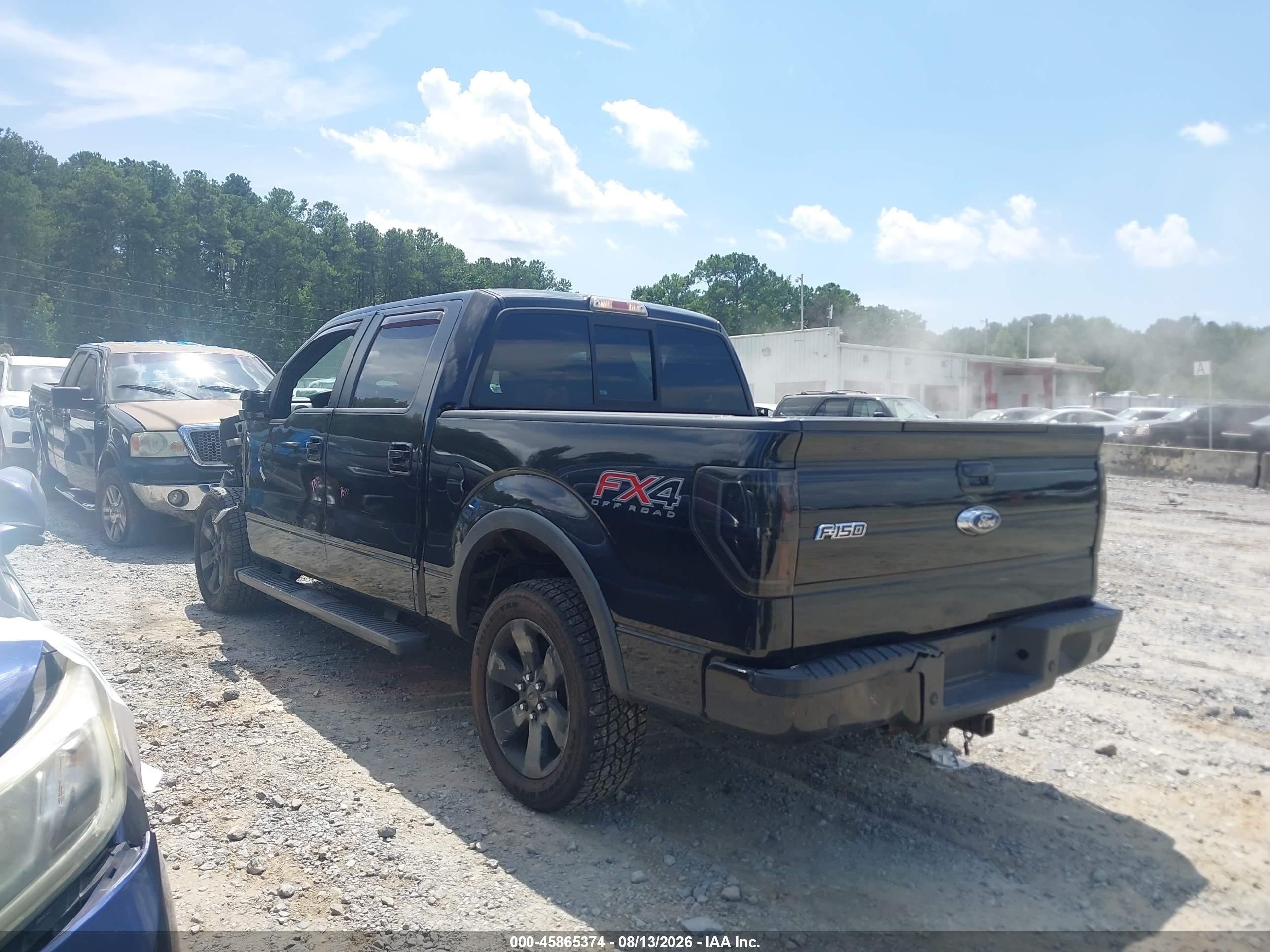 2012 Ford F-150 Fx4 Black vin: 1FTFW1ET9CKD28527