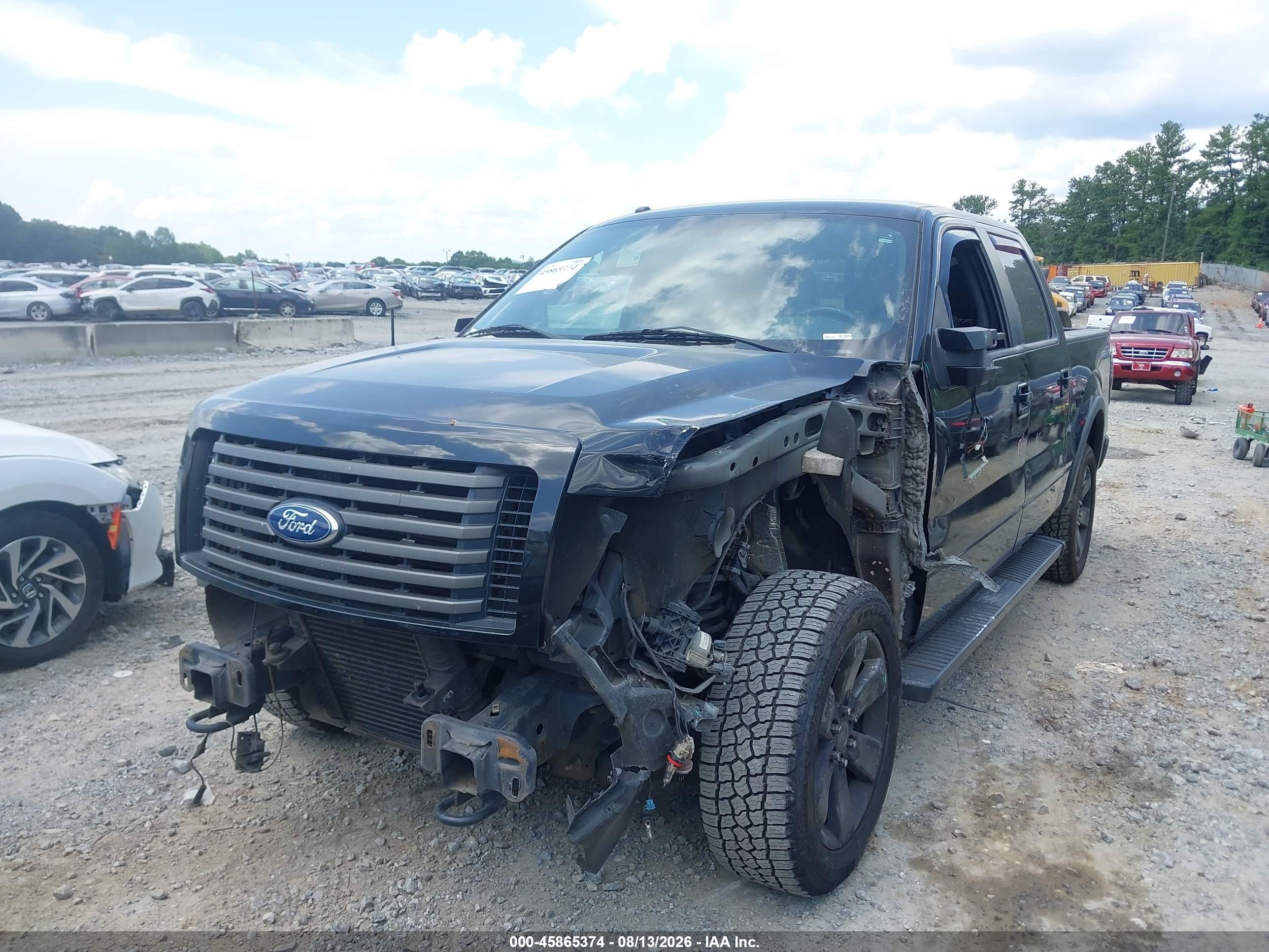 2012 Ford F-150 Fx4 Black vin: 1FTFW1ET9CKD28527