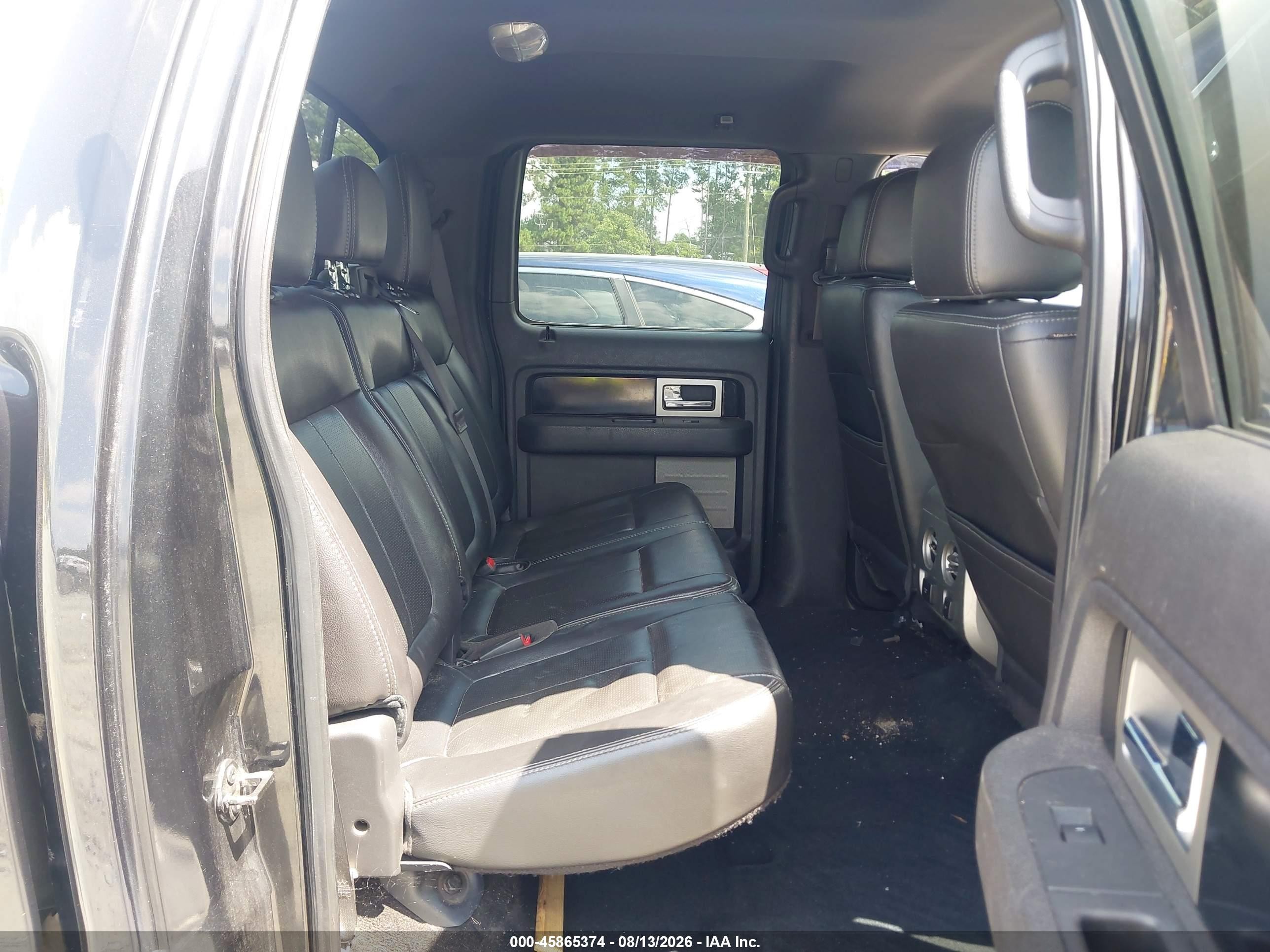 2012 Ford F-150 Fx4 Black vin: 1FTFW1ET9CKD28527
