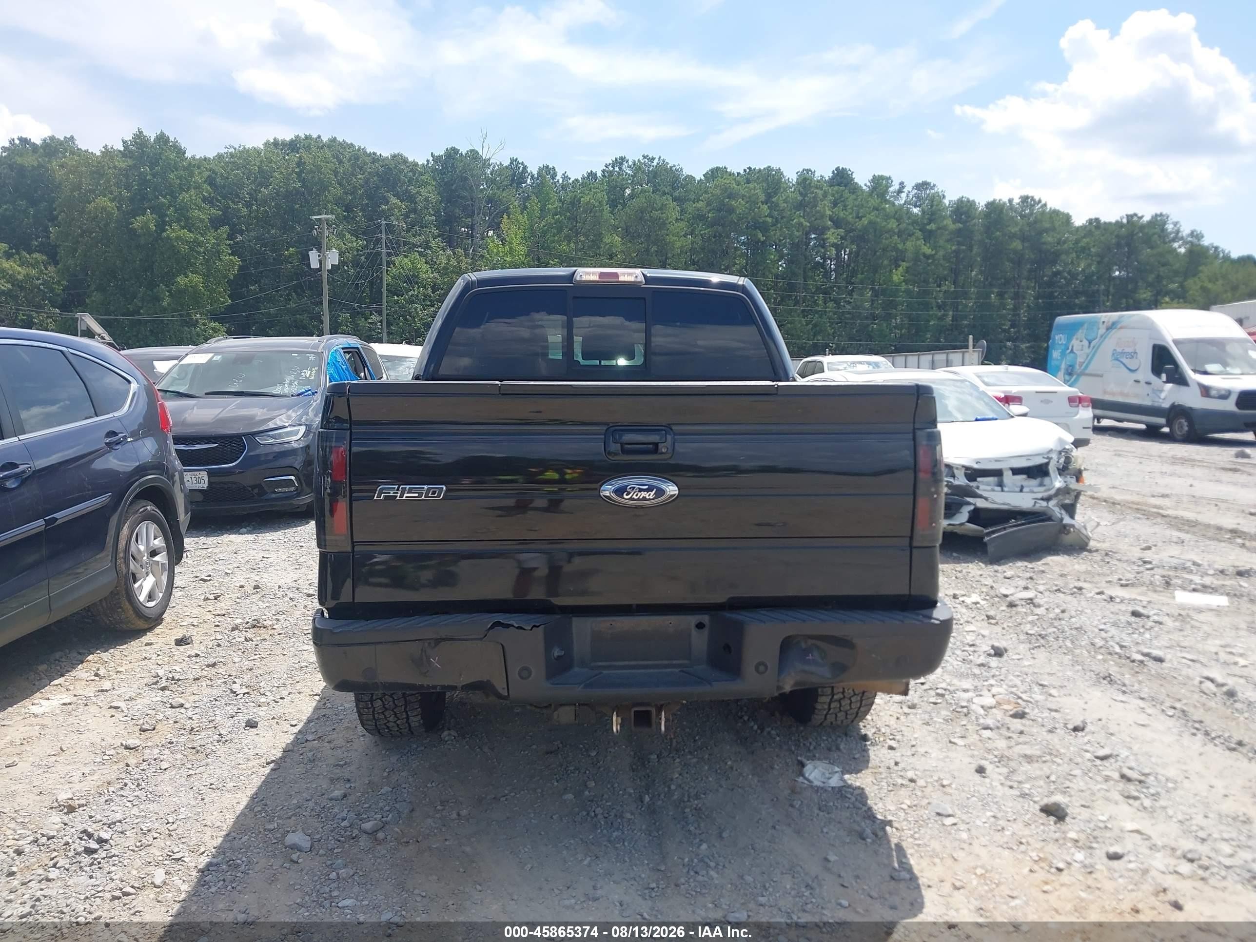 2012 Ford F-150 Fx4 Black vin: 1FTFW1ET9CKD28527