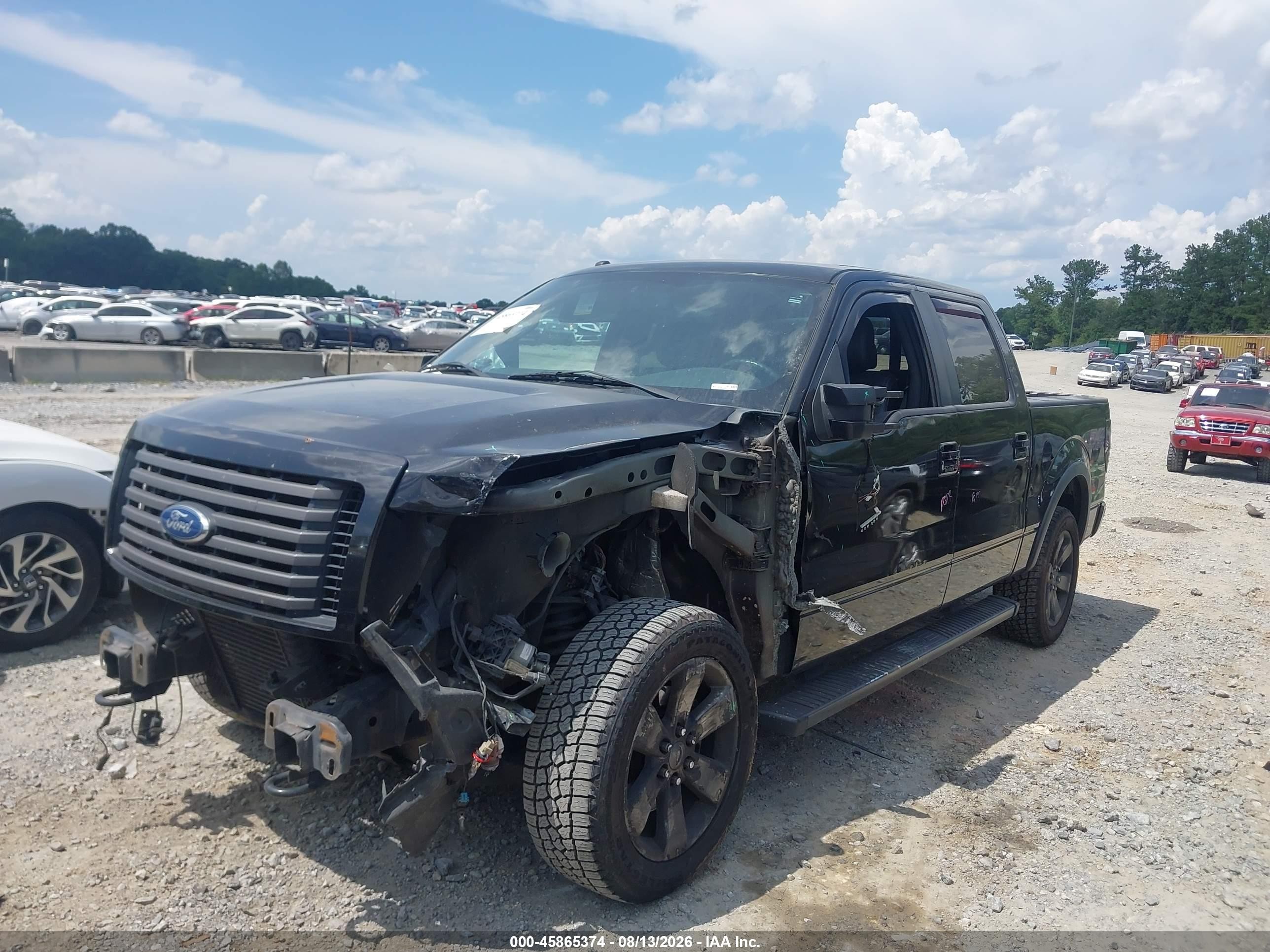 2012 Ford F-150 Fx4 Black vin: 1FTFW1ET9CKD28527