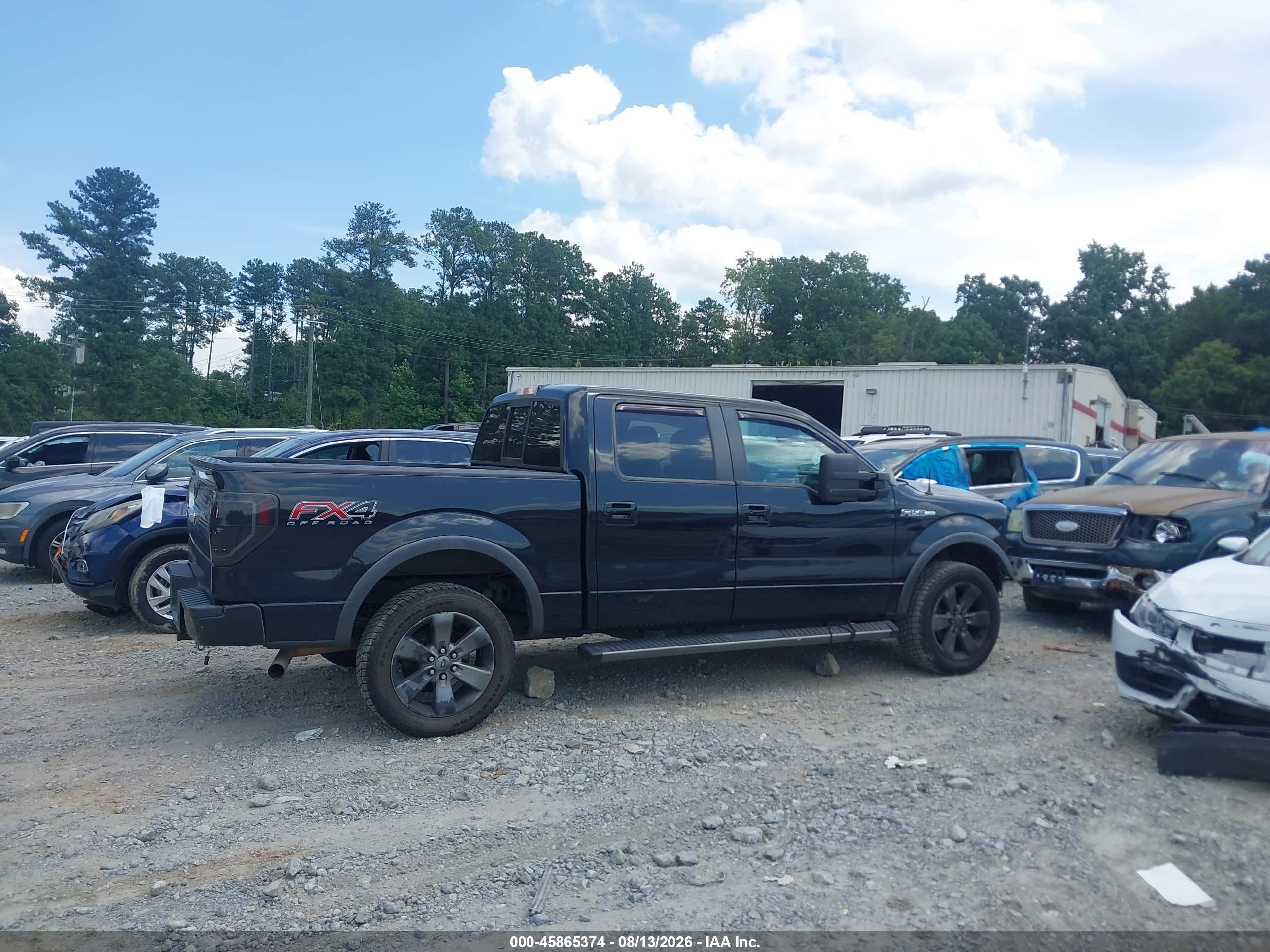 2012 Ford F-150 Fx4 Black vin: 1FTFW1ET9CKD28527