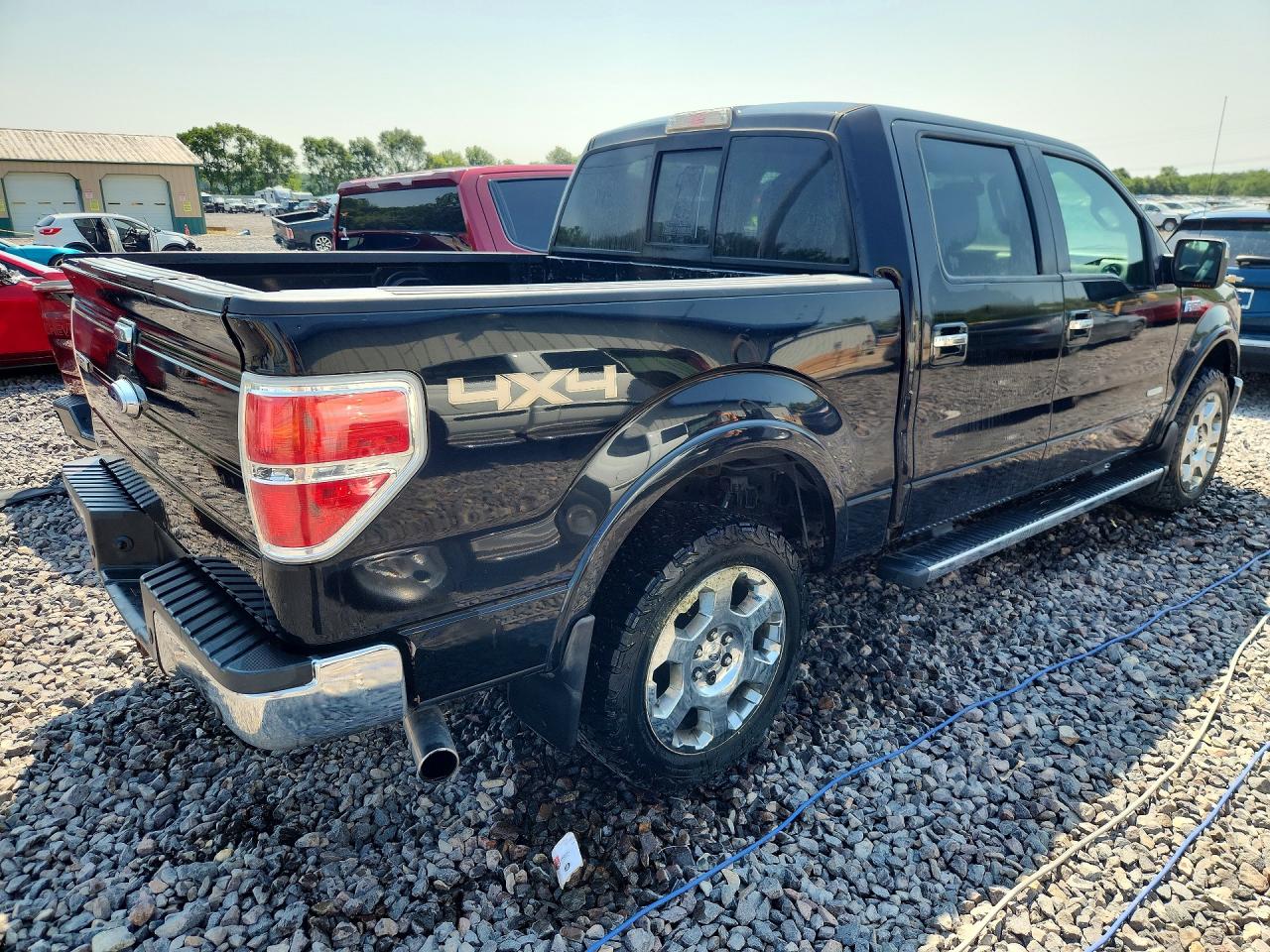 2012 Ford F150 Supercrew Black vin: 1FTFW1ET9CKD29287