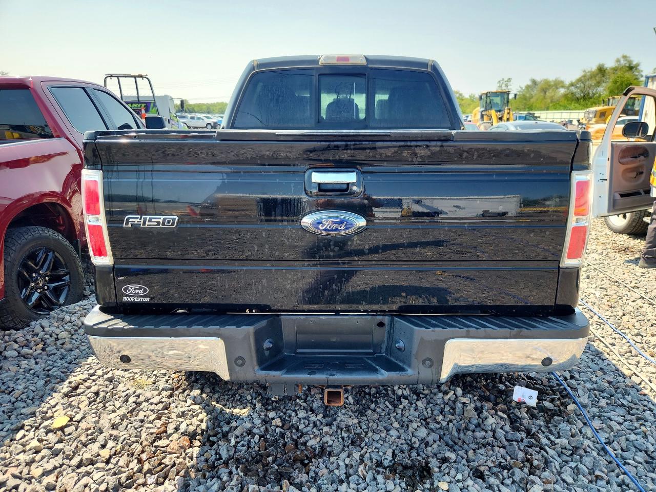2012 Ford F150 Supercrew Black vin: 1FTFW1ET9CKD29287