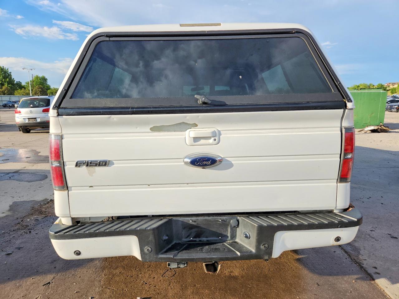 2012 Ford F150 Supercrew White vin: 1FTFW1ET9CKD65478