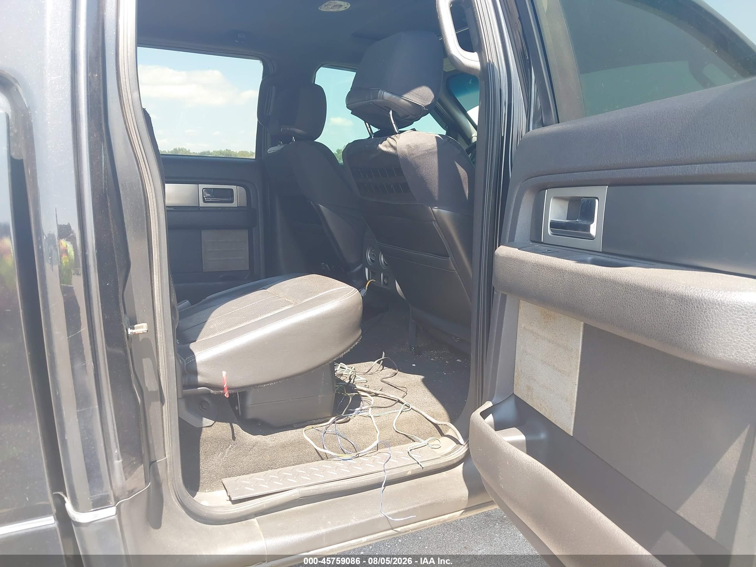 2013 Ford F-150 Fx4 Black vin: 1FTFW1ET9DFA56488