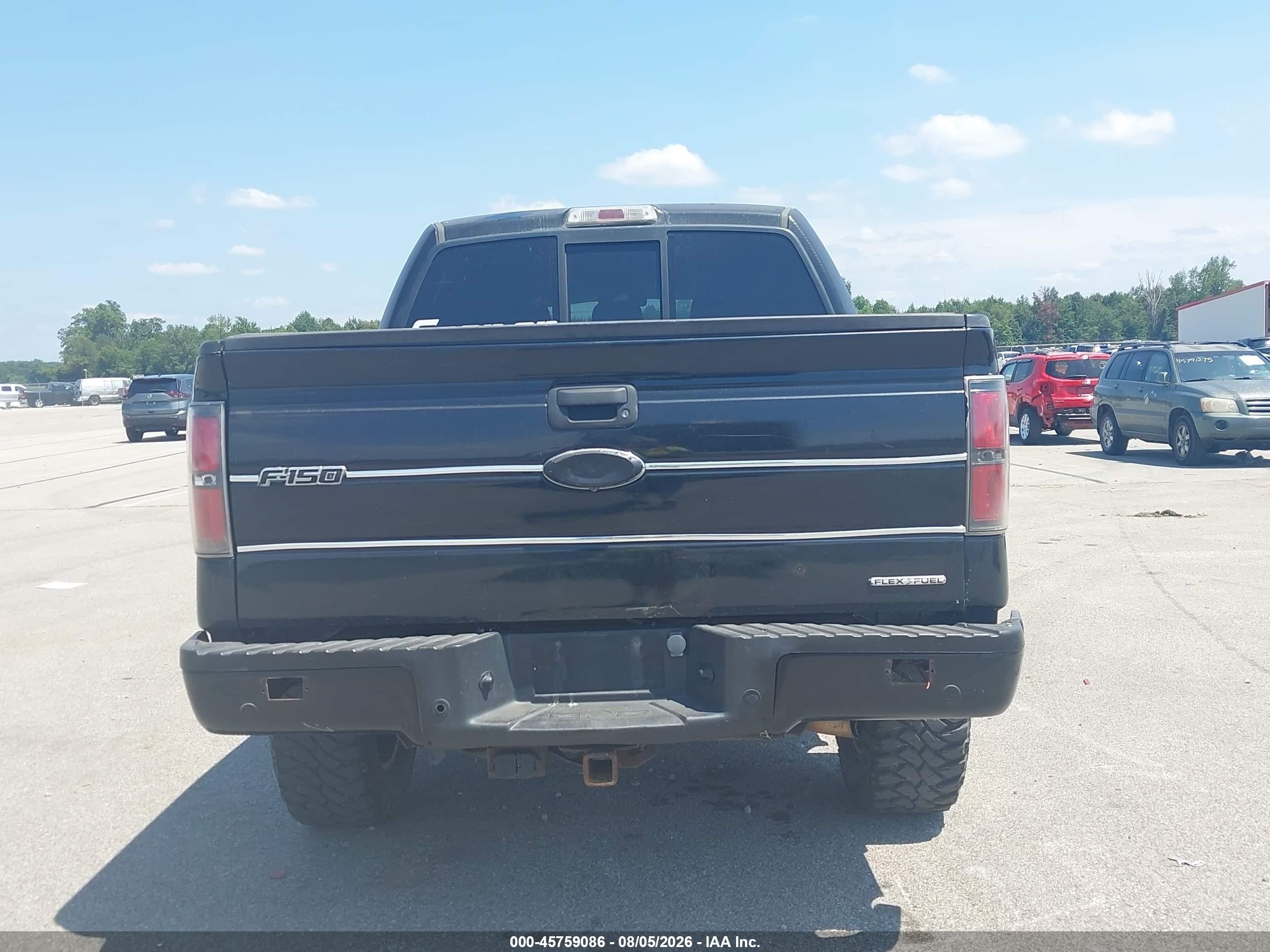 2013 Ford F-150 Fx4 Black vin: 1FTFW1ET9DFA56488