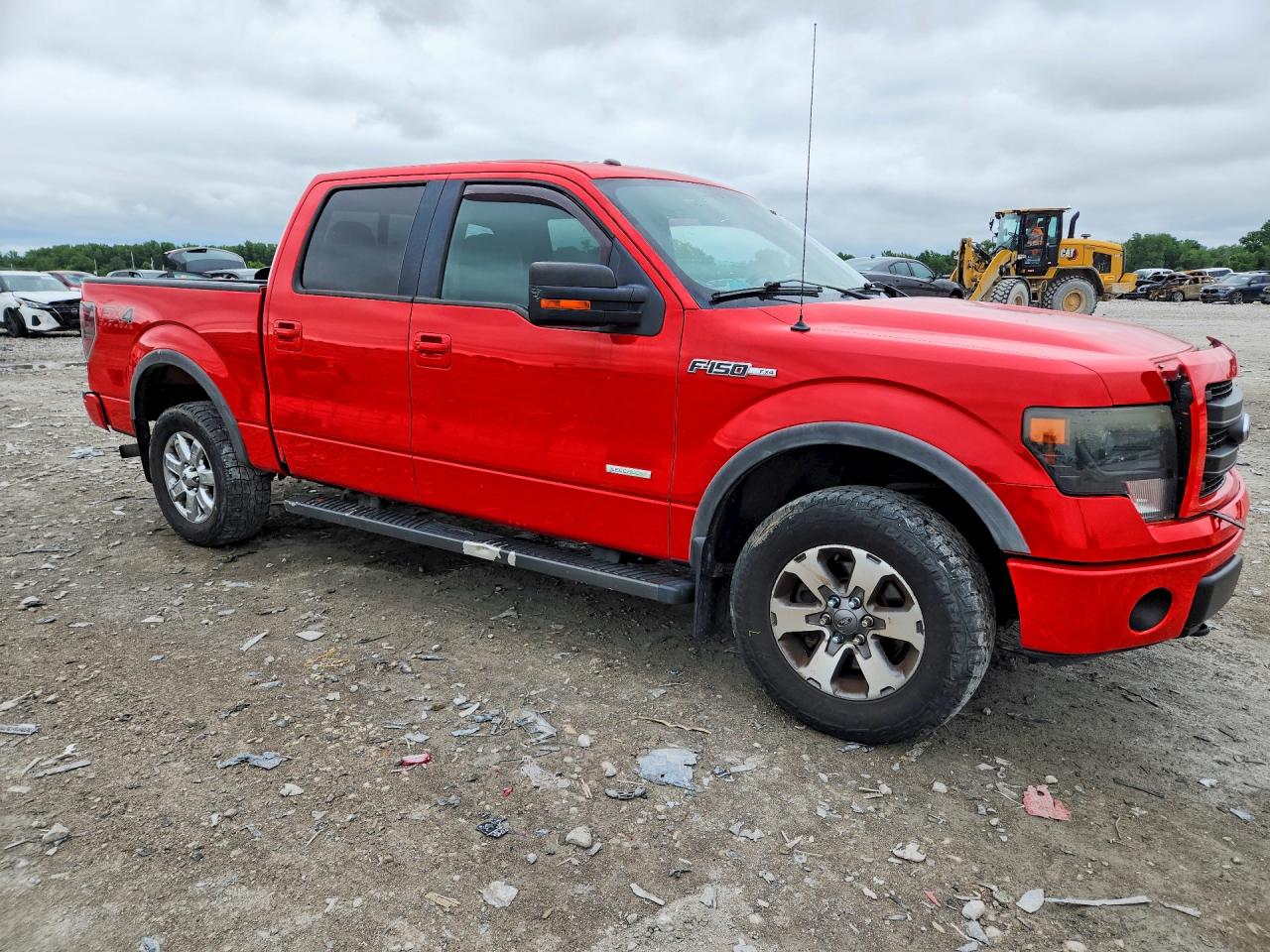2013 Ford F150 Supercrew Red vin: 1FTFW1ET9DFA79530