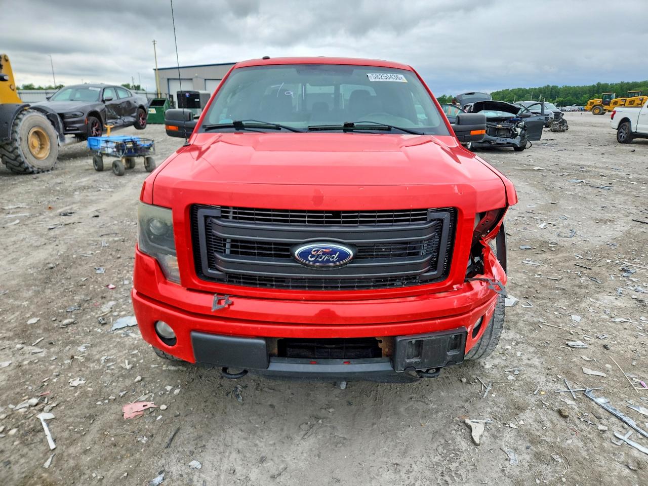 2013 Ford F150 Supercrew Red vin: 1FTFW1ET9DFA79530