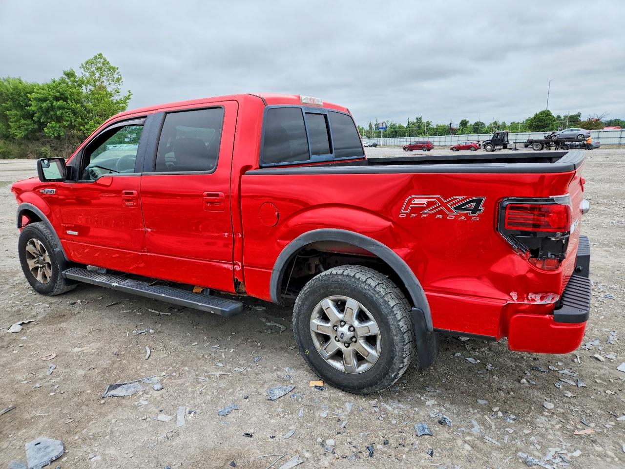 2013 Ford F150 Supercrew Red vin: 1FTFW1ET9DFA79530