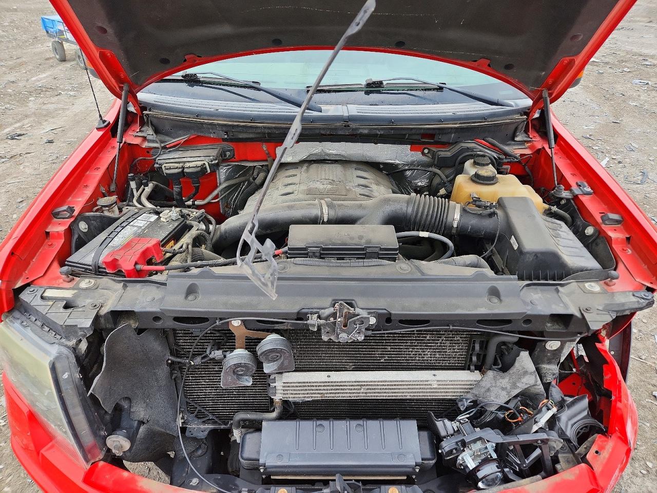 2013 Ford F150 Supercrew Red vin: 1FTFW1ET9DFA79530