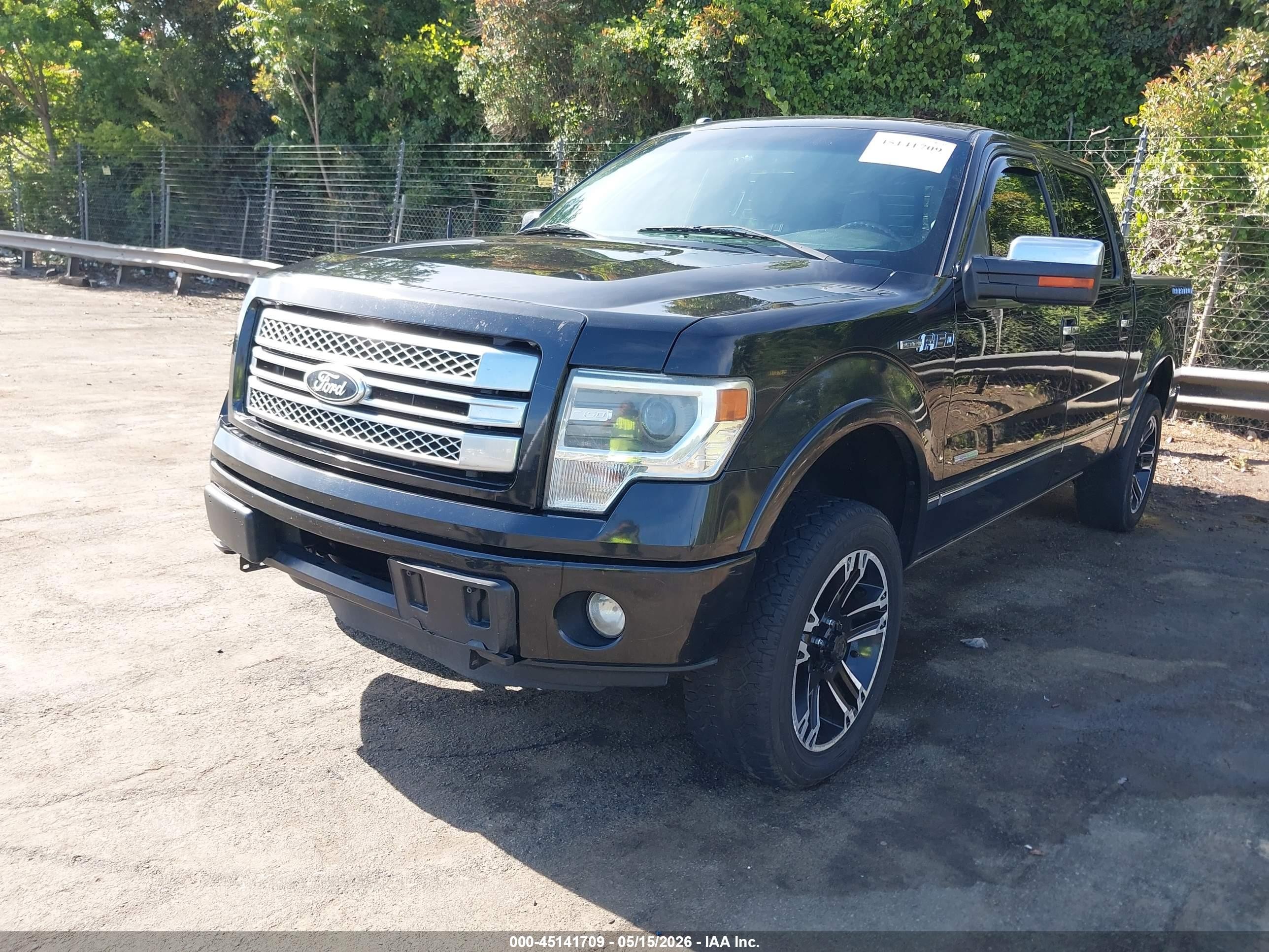 2013 Ford F-150 Platinum Black vin: 1FTFW1ET9DFA87532