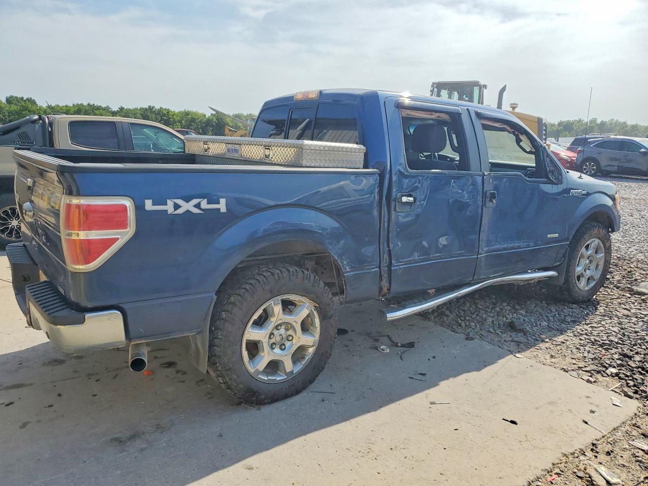 2013 Ford F150 Supercrew Blue vin: 1FTFW1ET9DFB20951