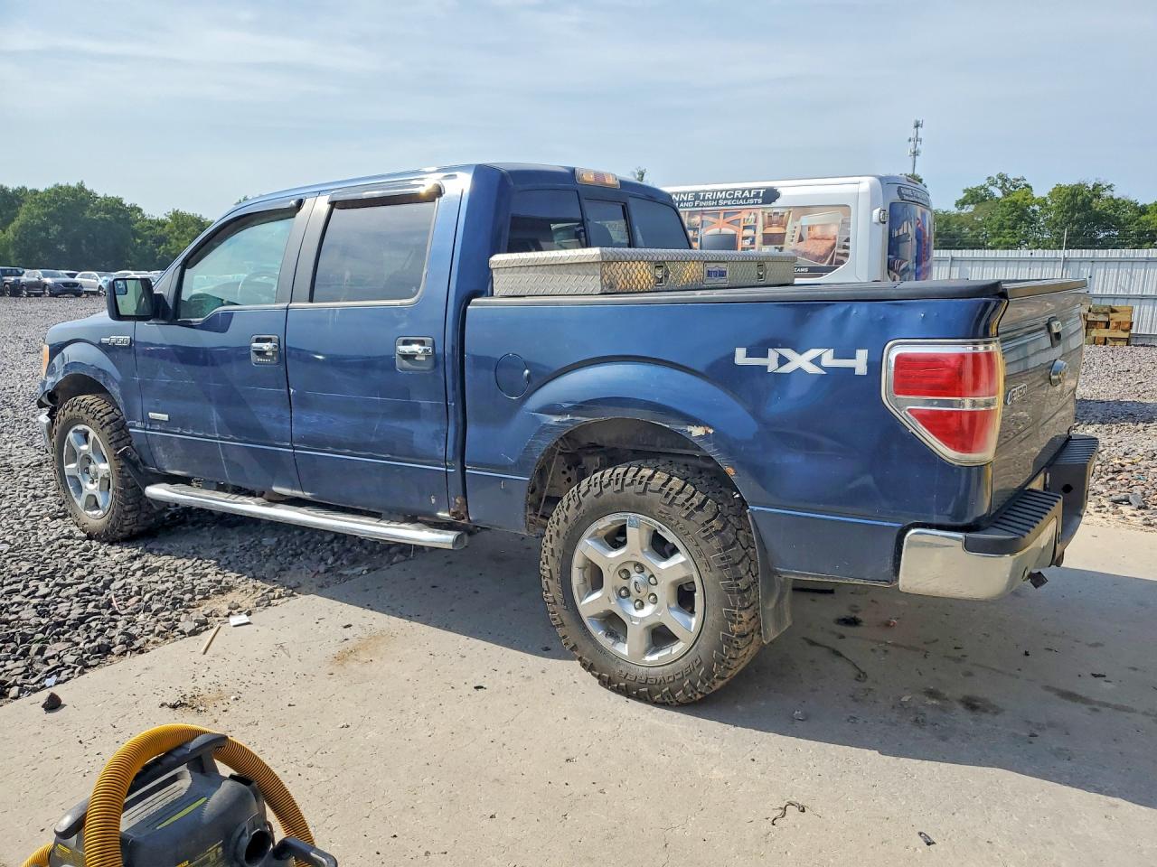 2013 Ford F150 Supercrew Blue vin: 1FTFW1ET9DFB20951