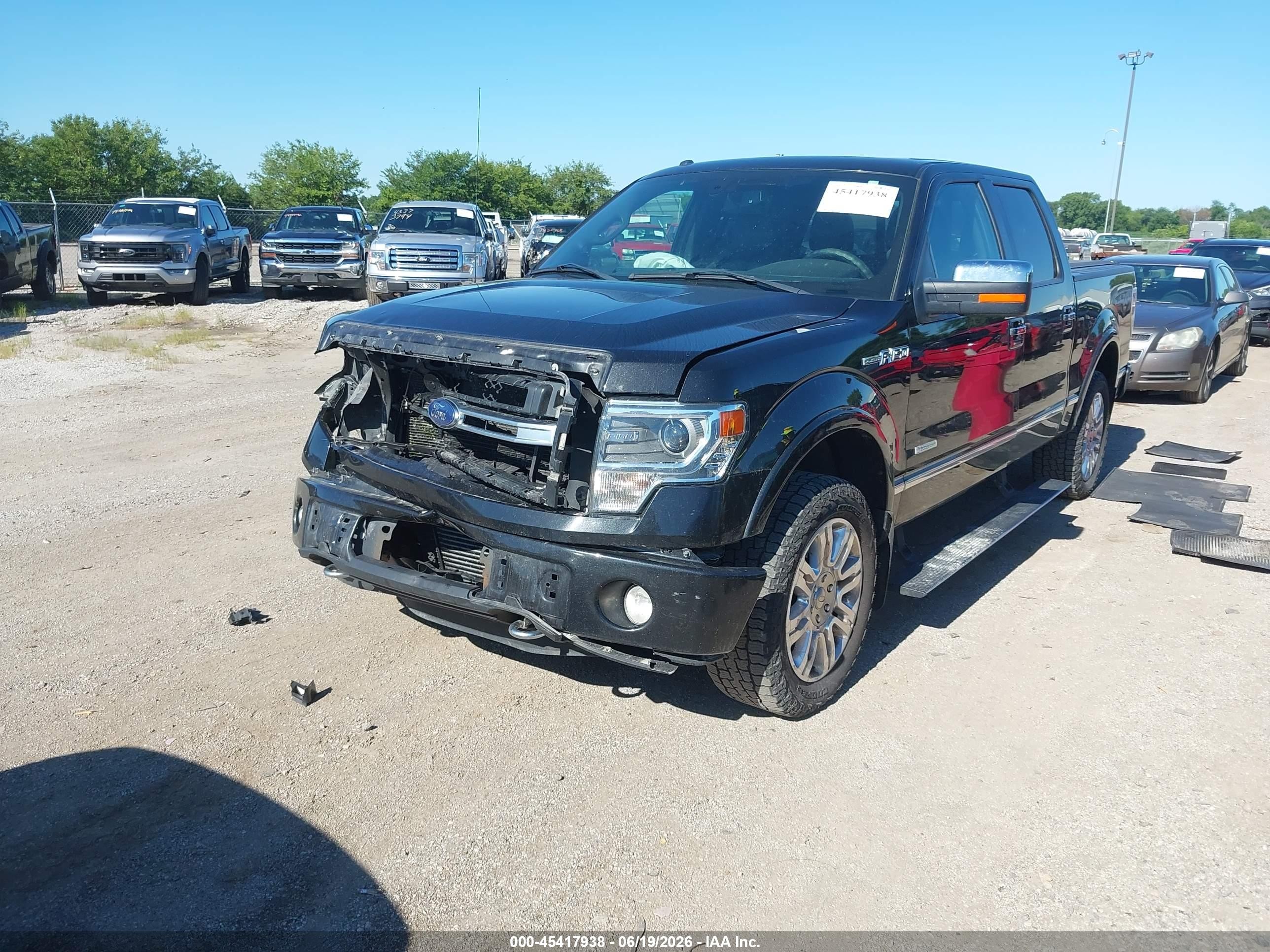 2013 Ford F-150 Fx4/king Ranch/lariat/limited/platinum/xl/xlt Black vin: 1FTFW1ET9DFB27883