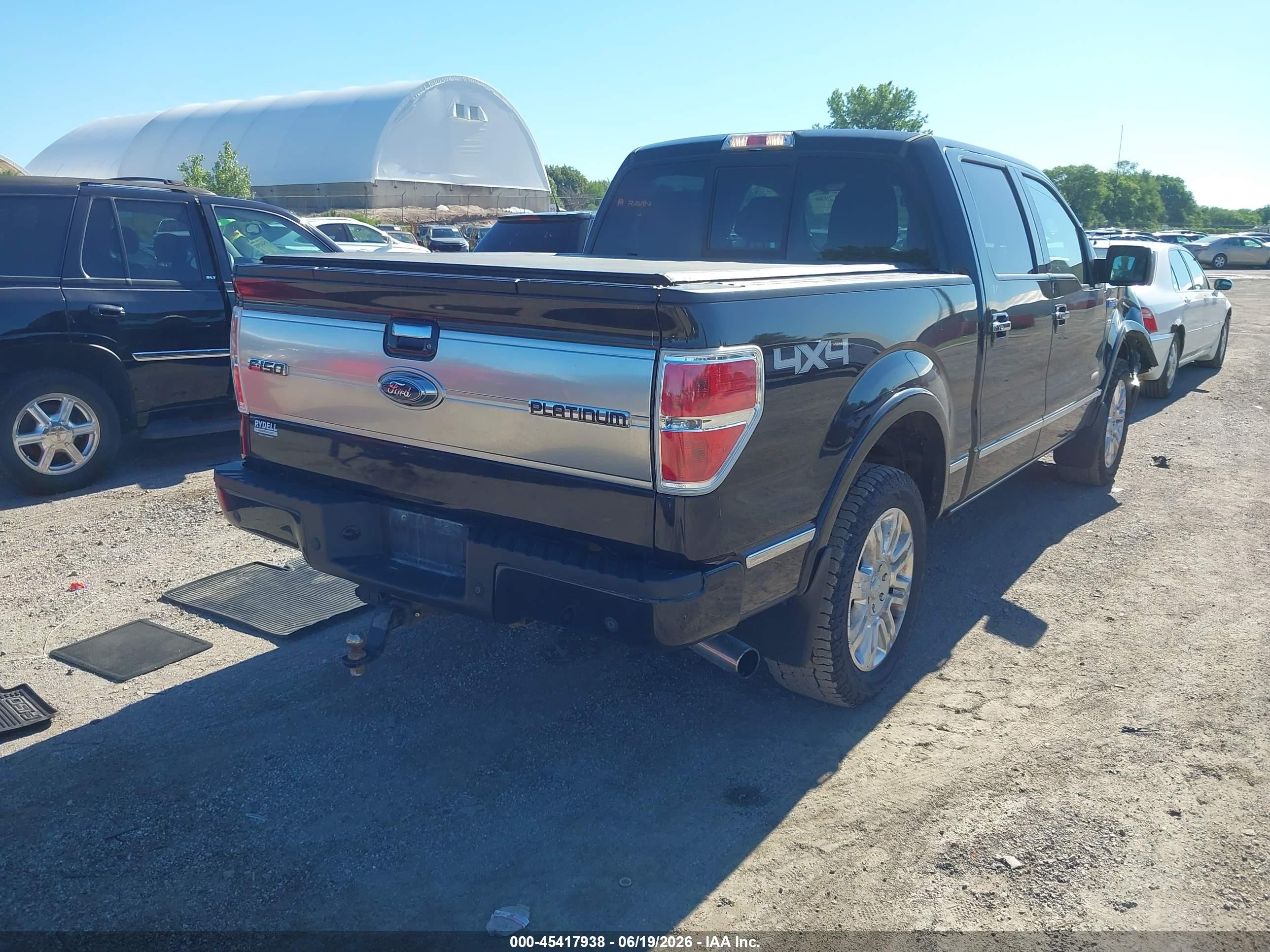 2013 Ford F-150 Fx4/king Ranch/lariat/limited/platinum/xl/xlt Black vin: 1FTFW1ET9DFB27883