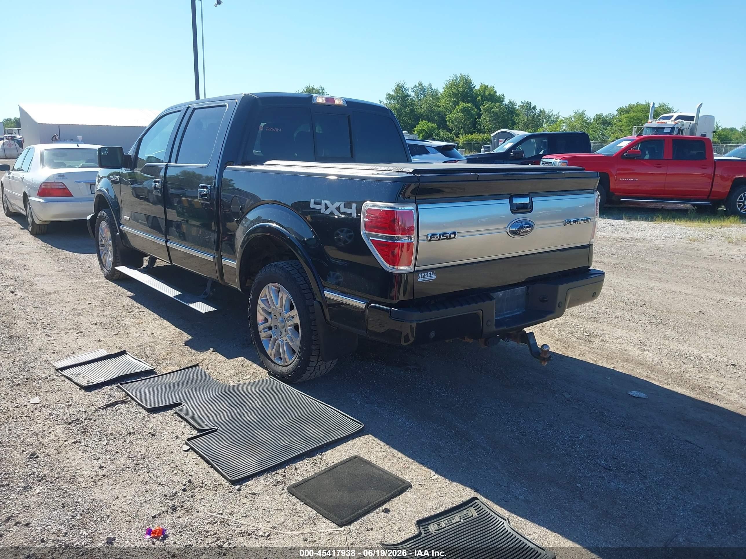 2013 Ford F-150 Fx4/king Ranch/lariat/limited/platinum/xl/xlt Black vin: 1FTFW1ET9DFB27883