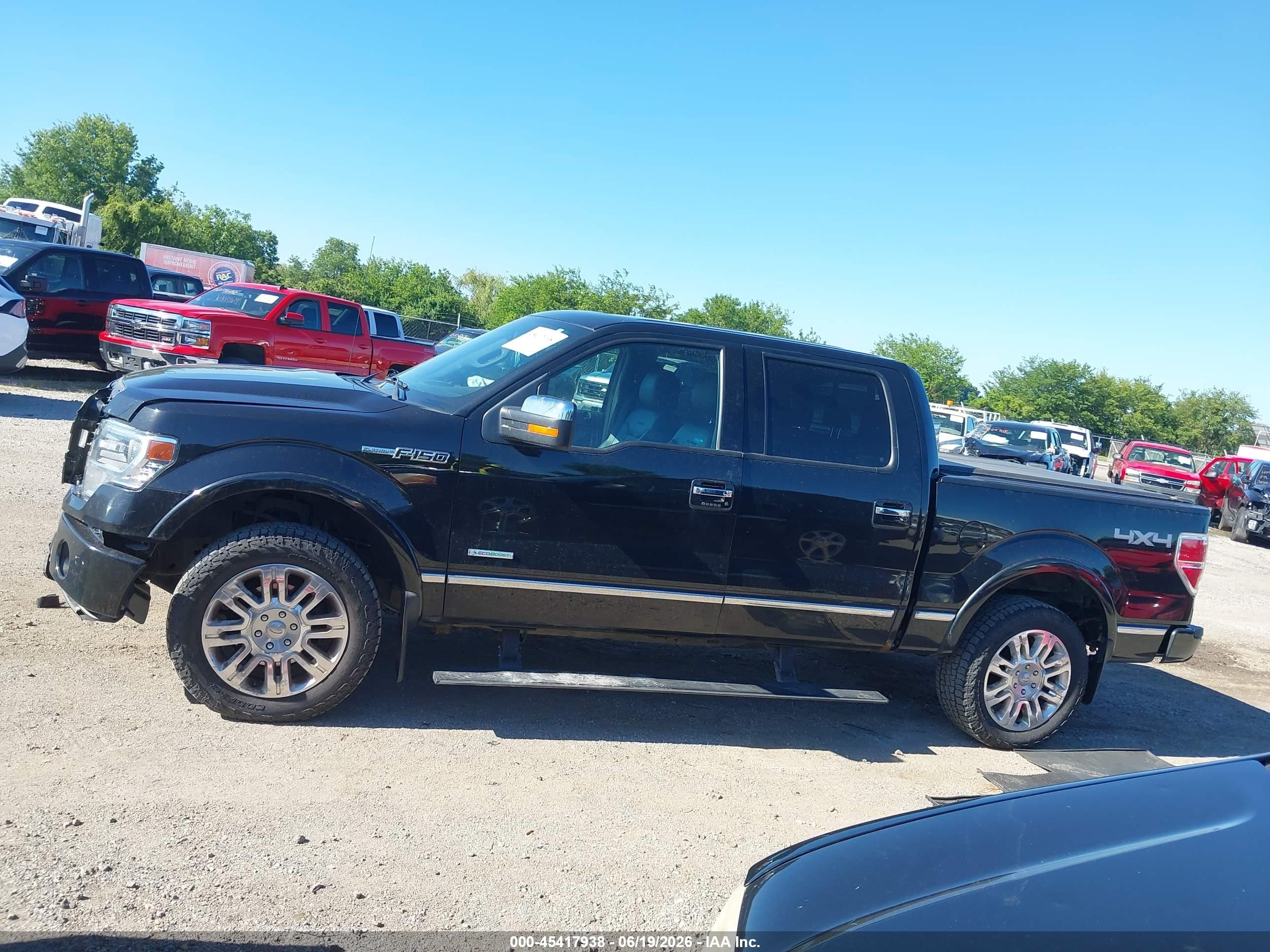 2013 Ford F-150 Fx4/king Ranch/lariat/limited/platinum/xl/xlt Black vin: 1FTFW1ET9DFB27883