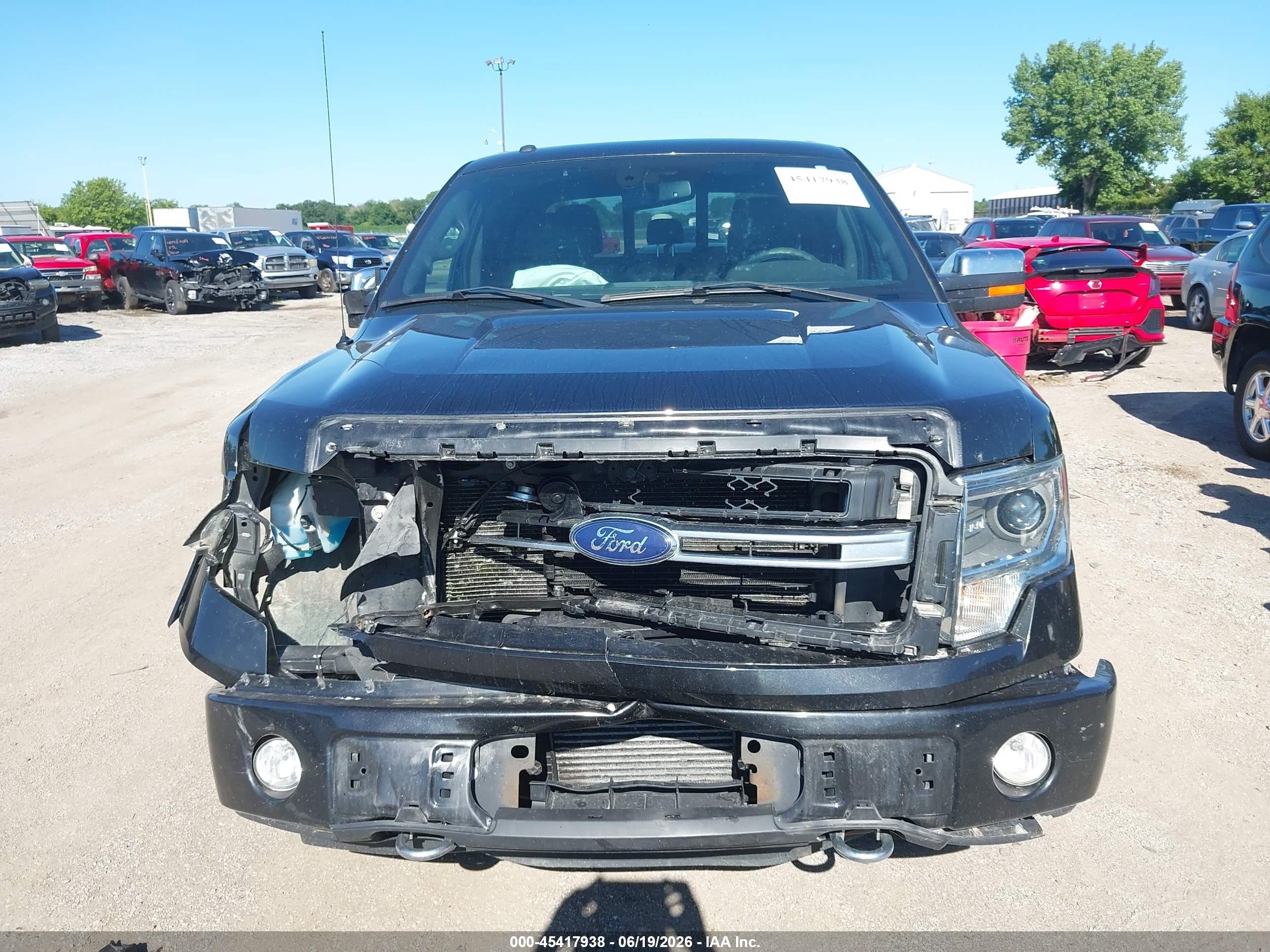 2013 Ford F-150 Fx4/king Ranch/lariat/limited/platinum/xl/xlt Black vin: 1FTFW1ET9DFB27883