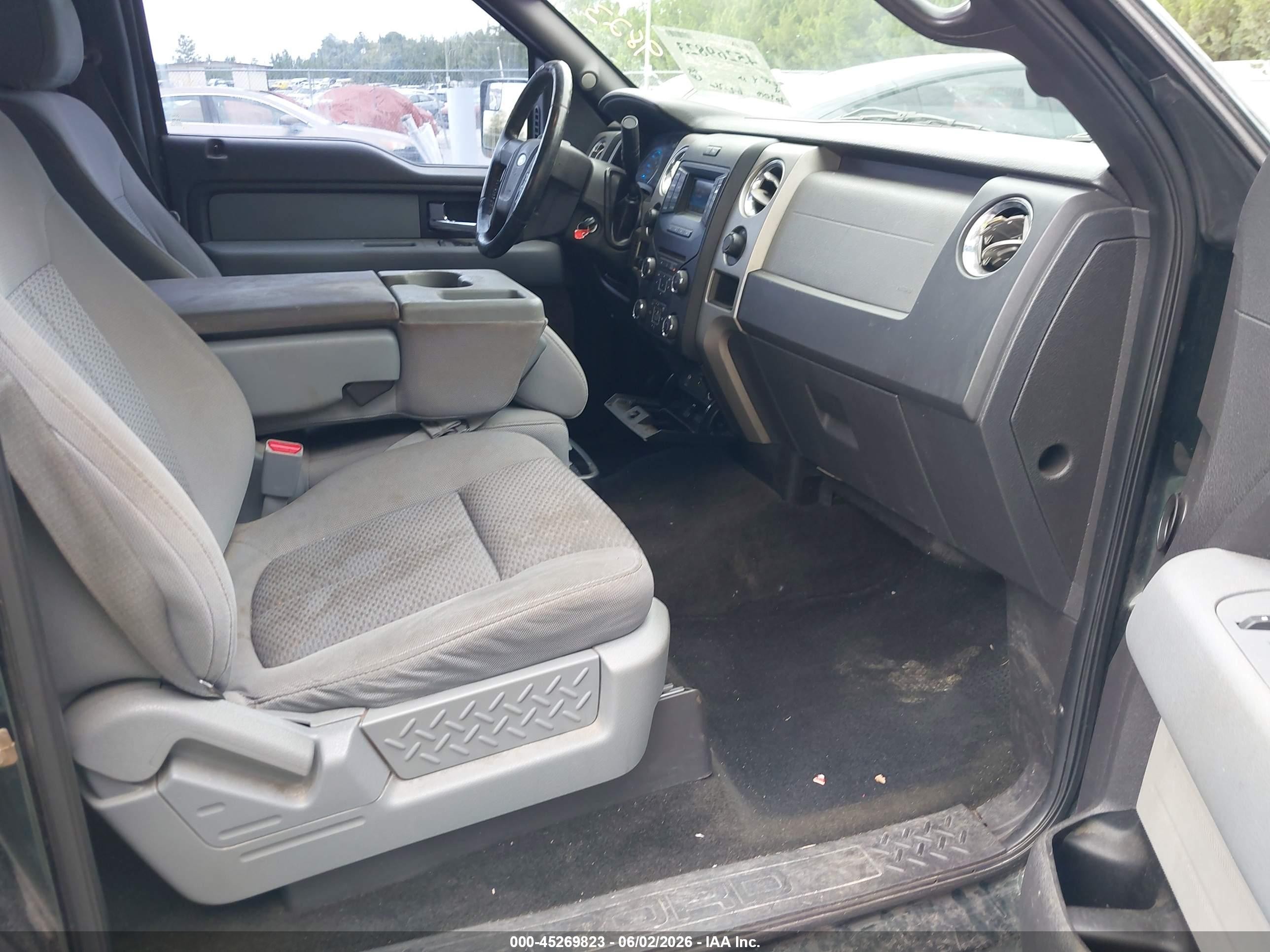 2013 Ford F-150 Xlt Green vin: 1FTFW1ET9DFB48474