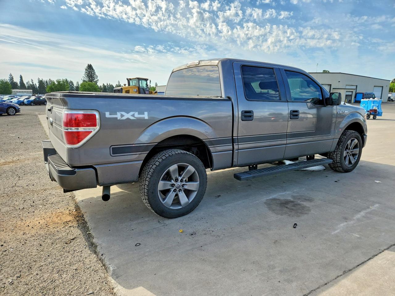 2013 Ford F150 Supercrew Gray vin: 1FTFW1ET9DFB54789