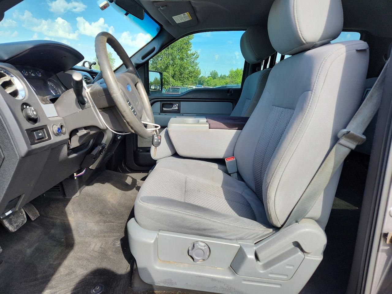 2013 Ford F150 Supercrew Gray vin: 1FTFW1ET9DFB54789