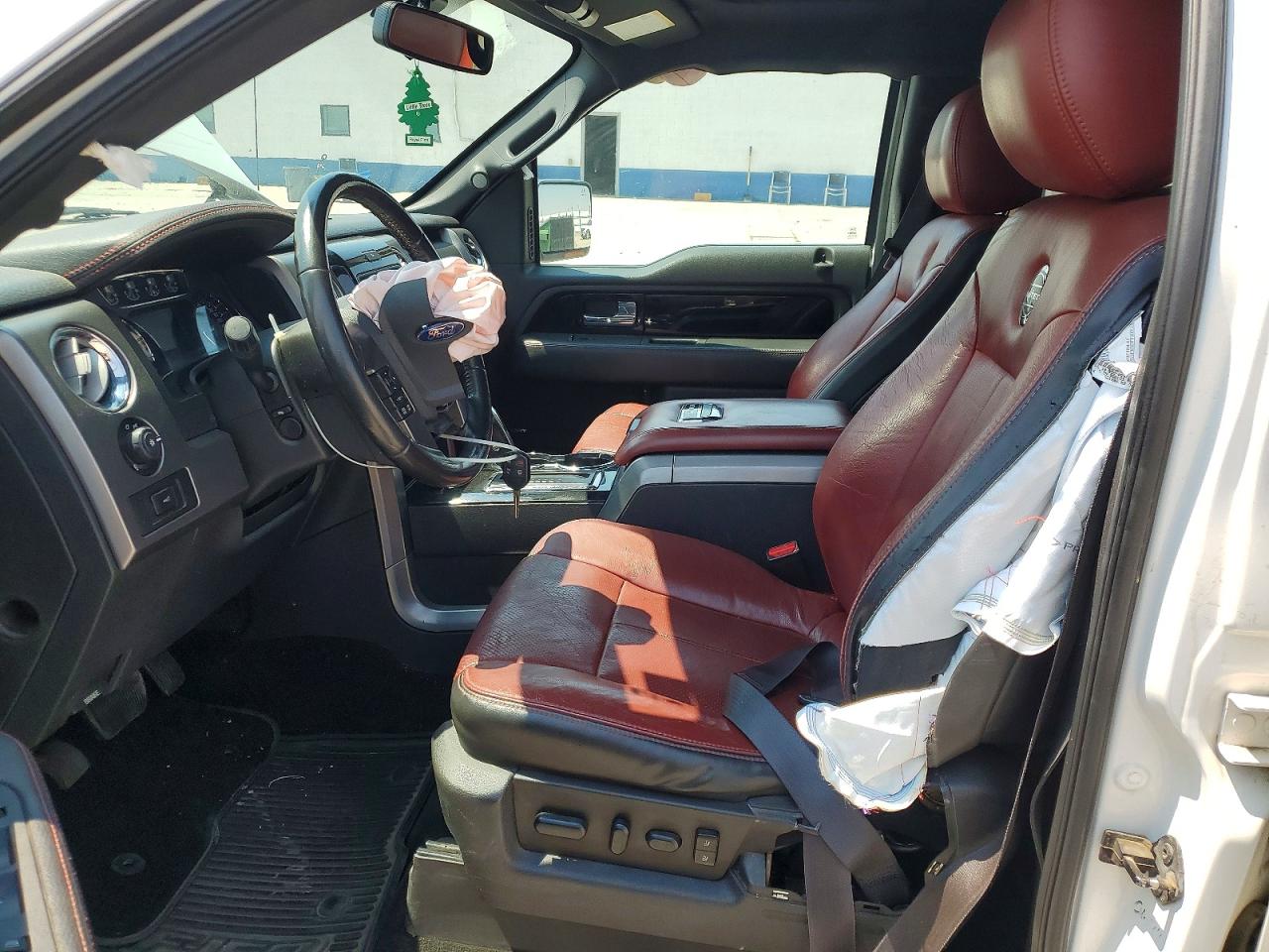 2013 Ford F-150 White vin: 1FTFW1ET9DFC00170