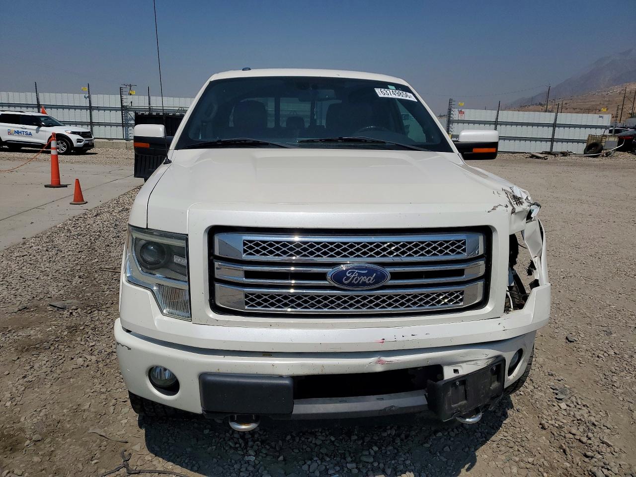 2013 Ford F-150 White vin: 1FTFW1ET9DFC00170