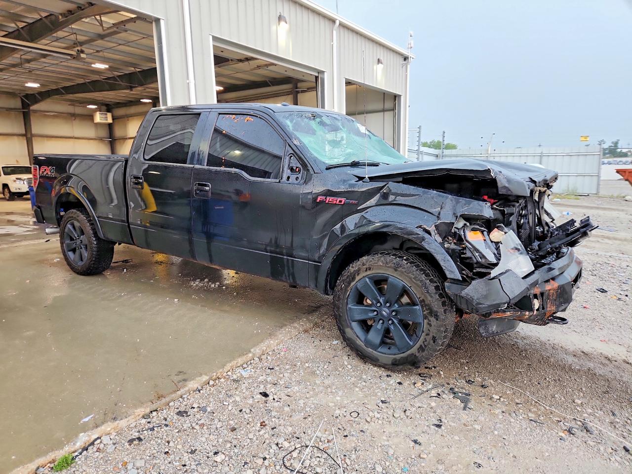2013 Ford F150 Supercrew Black vin: 1FTFW1ET9DFC00444