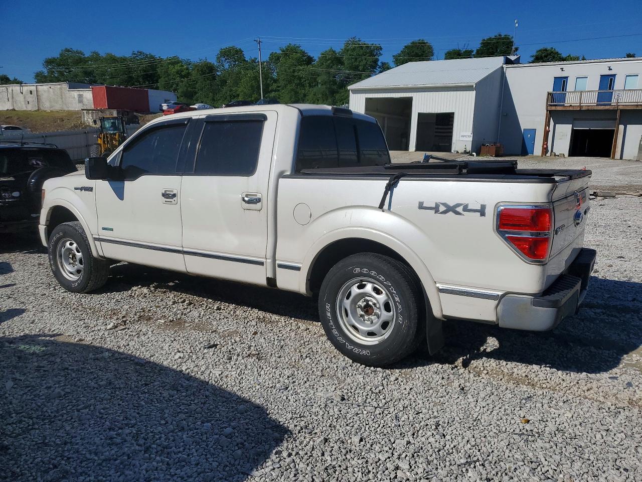 2013 Ford F150 Supercrew White vin: 1FTFW1ET9DFC75516