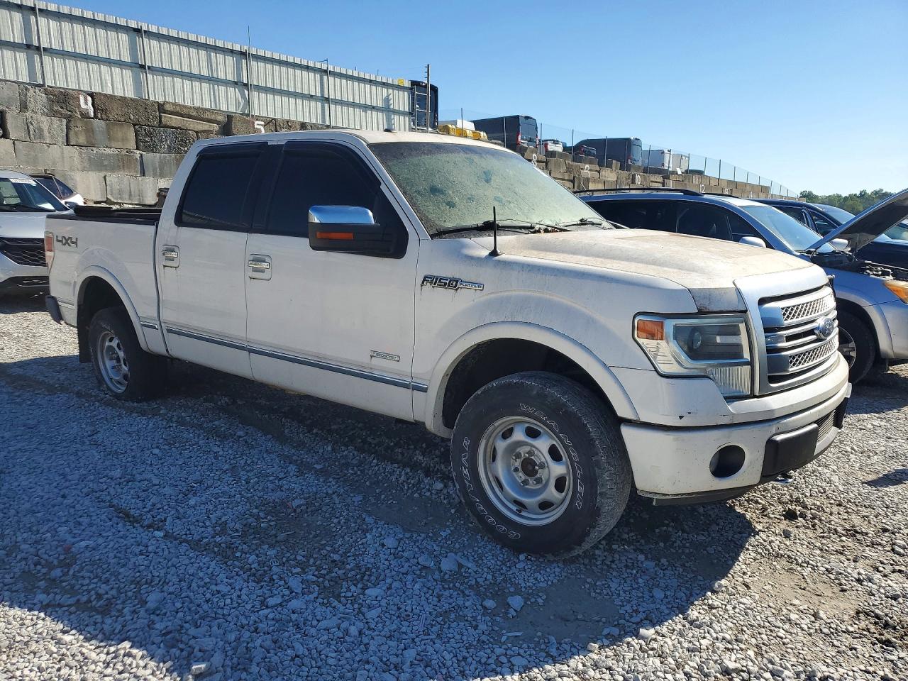 2013 Ford F150 Supercrew White vin: 1FTFW1ET9DFC75516